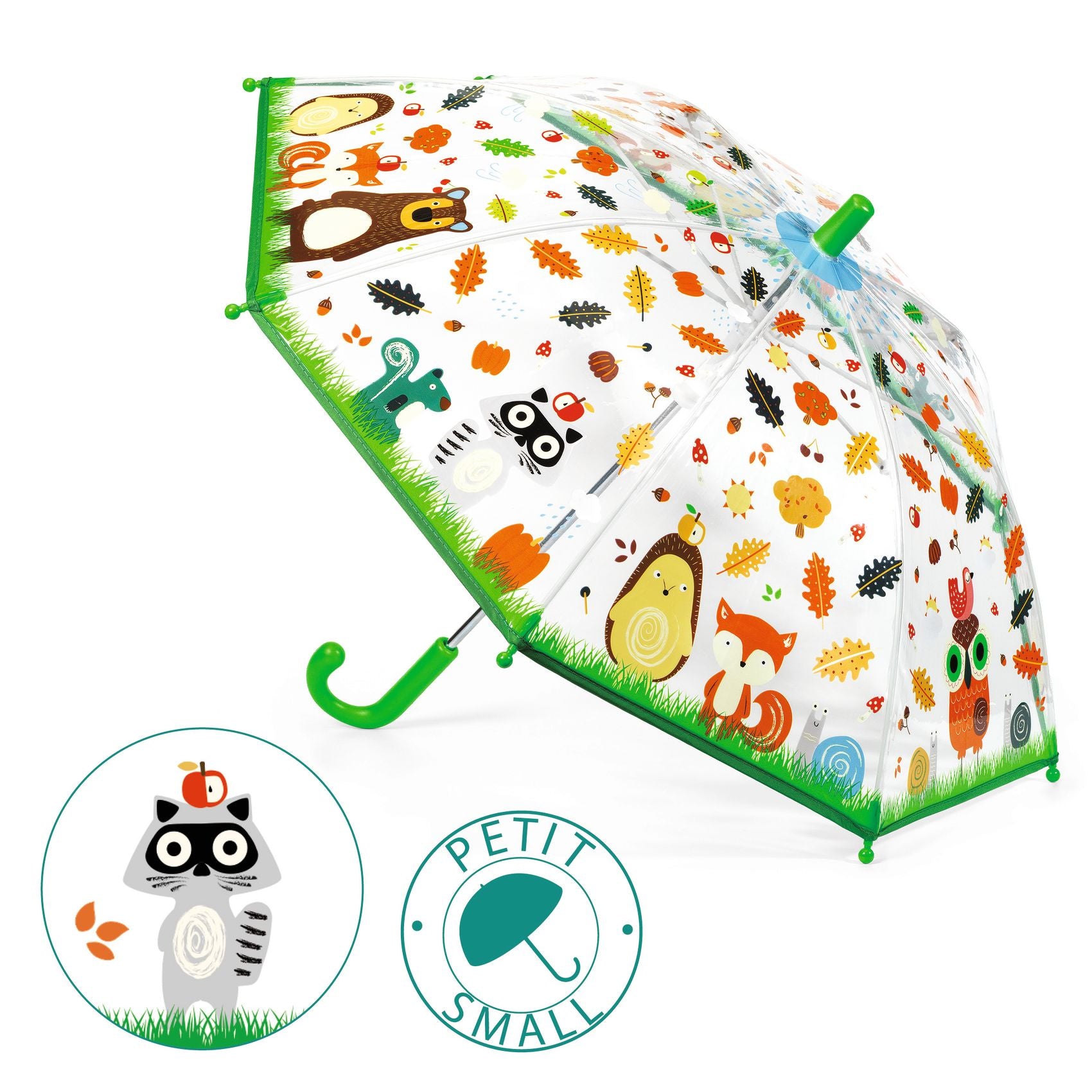 Parapluie Animaux de la forêt Djeco - détail