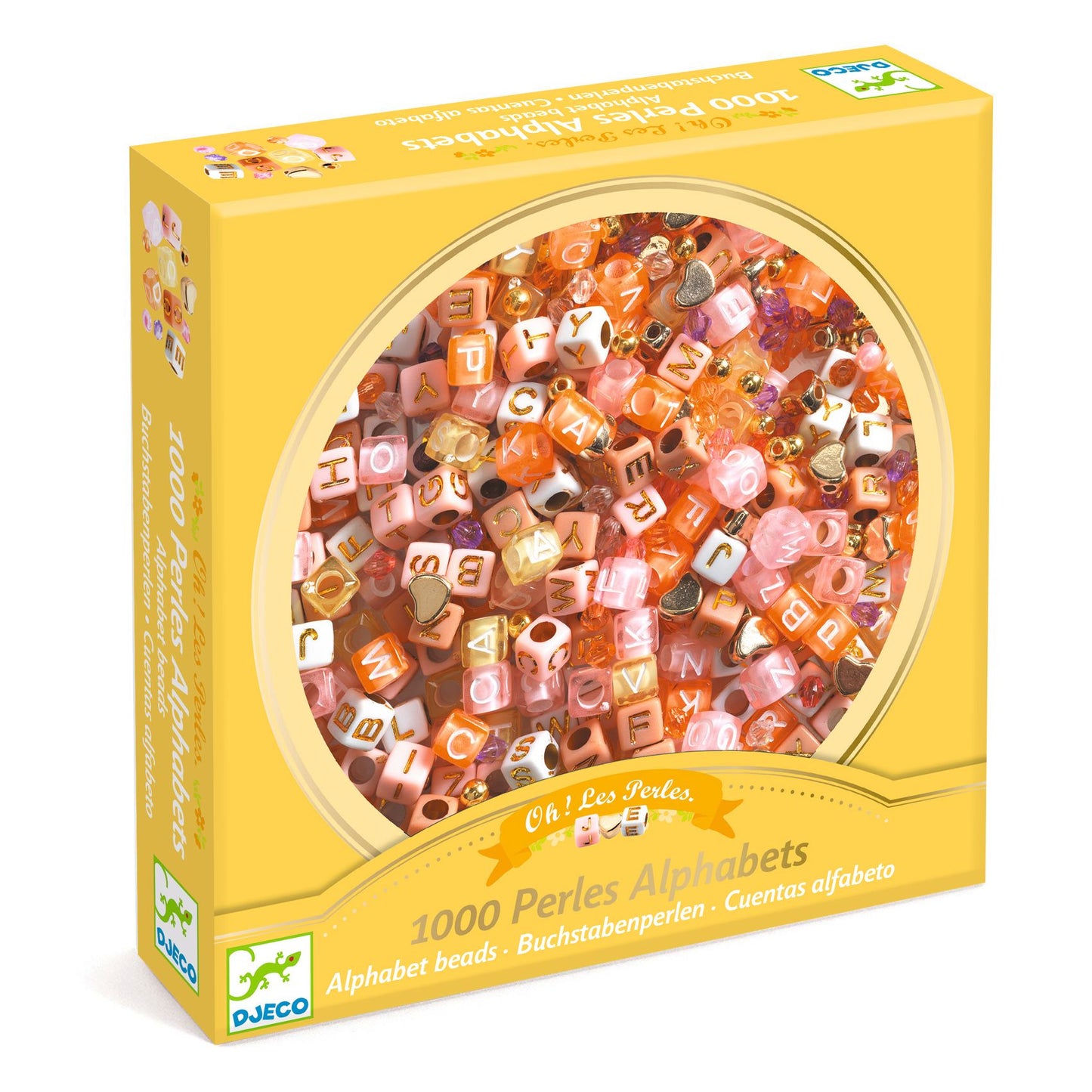 Perles alphabet Or Djeco - packaging
