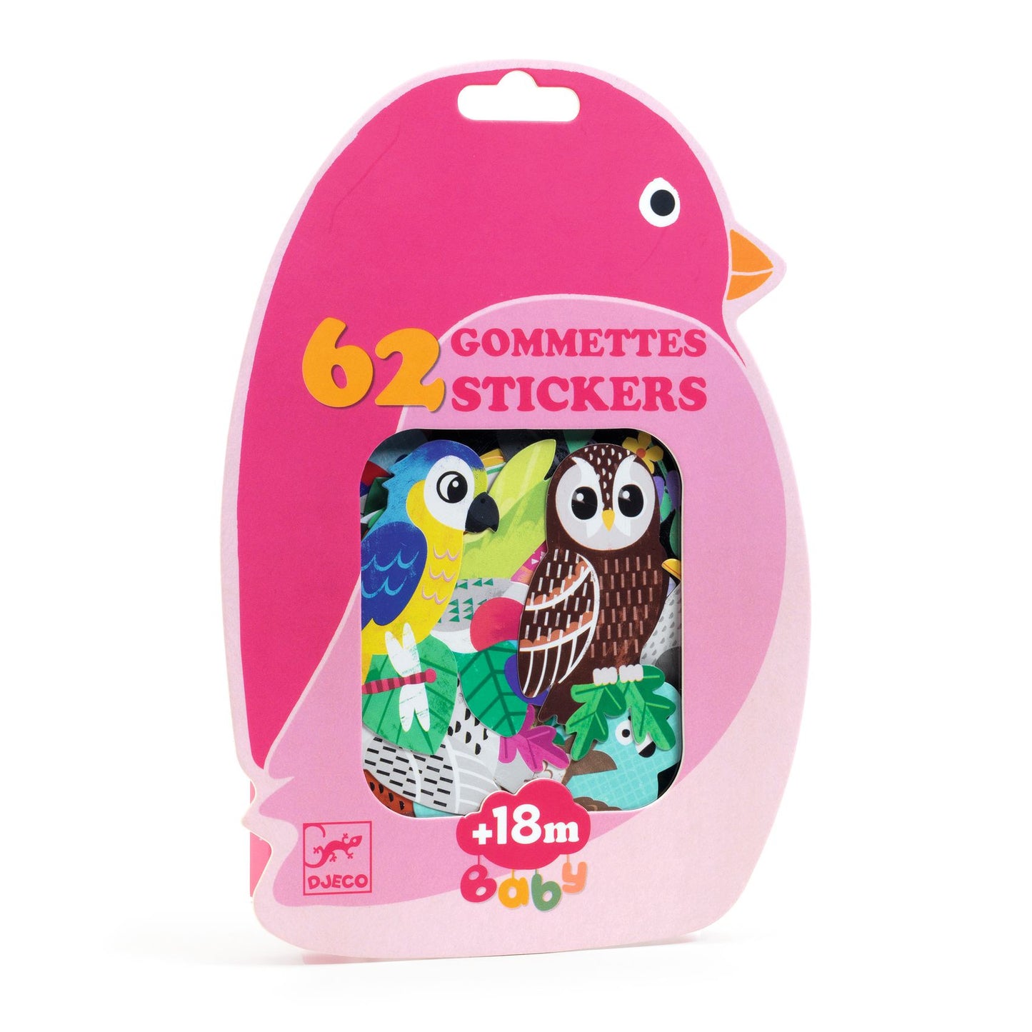 Gommettes Oiseaux Djeco - boîte