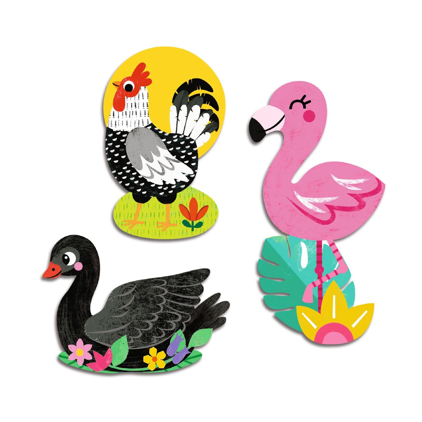 Gommettes Oiseaux Djeco