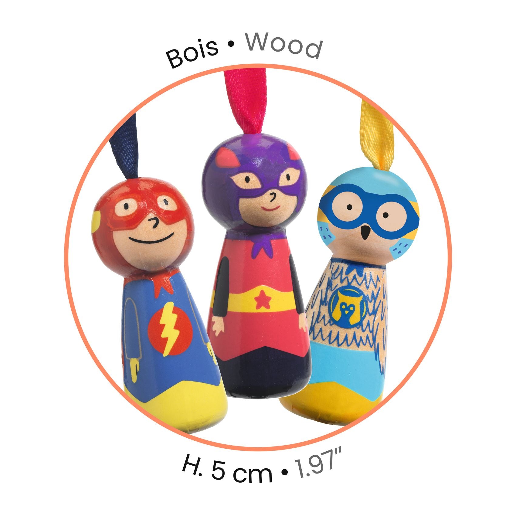 Parachutiste Flying Heroes Djeco - boîte