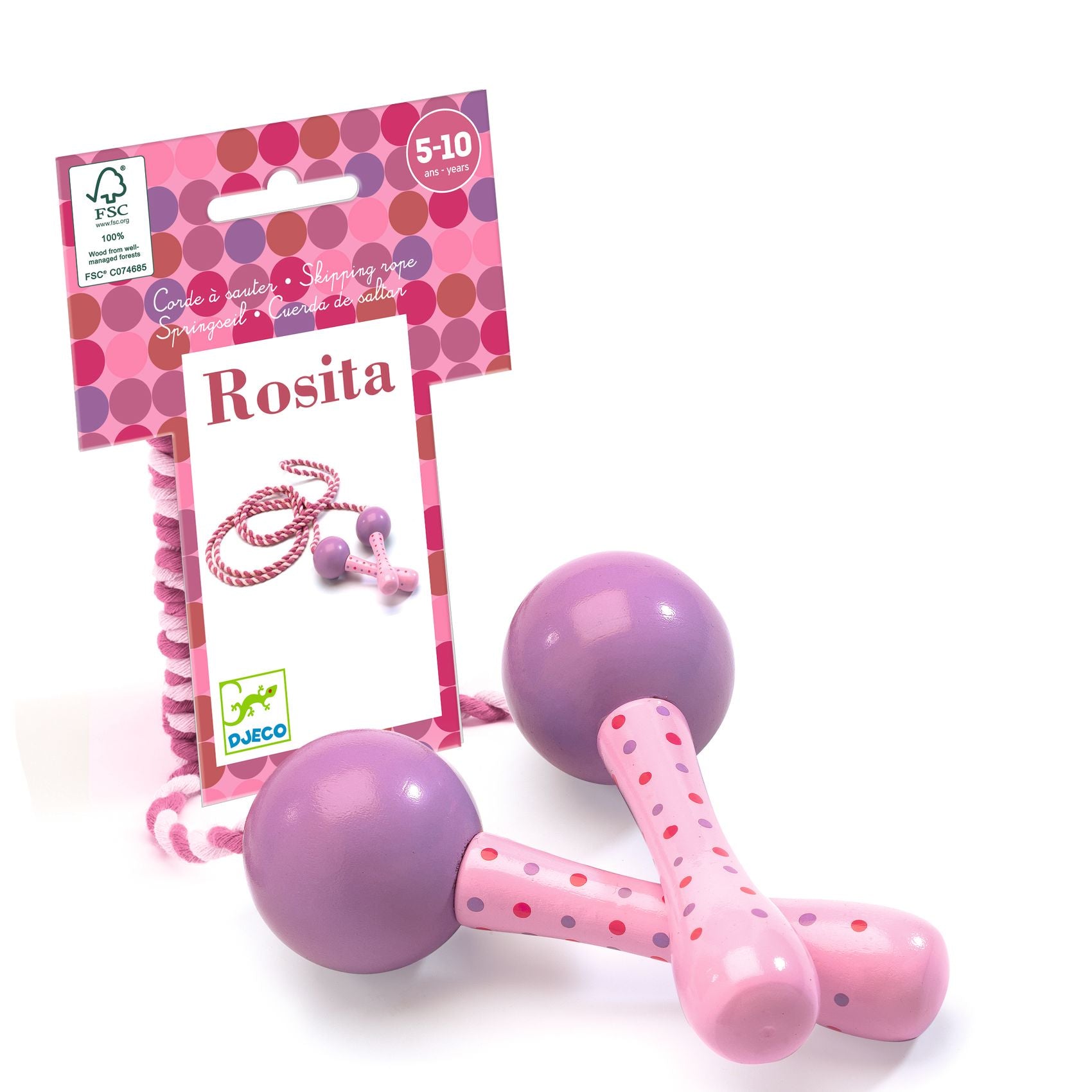 Corde à sauter Rosita Djeco - packaging