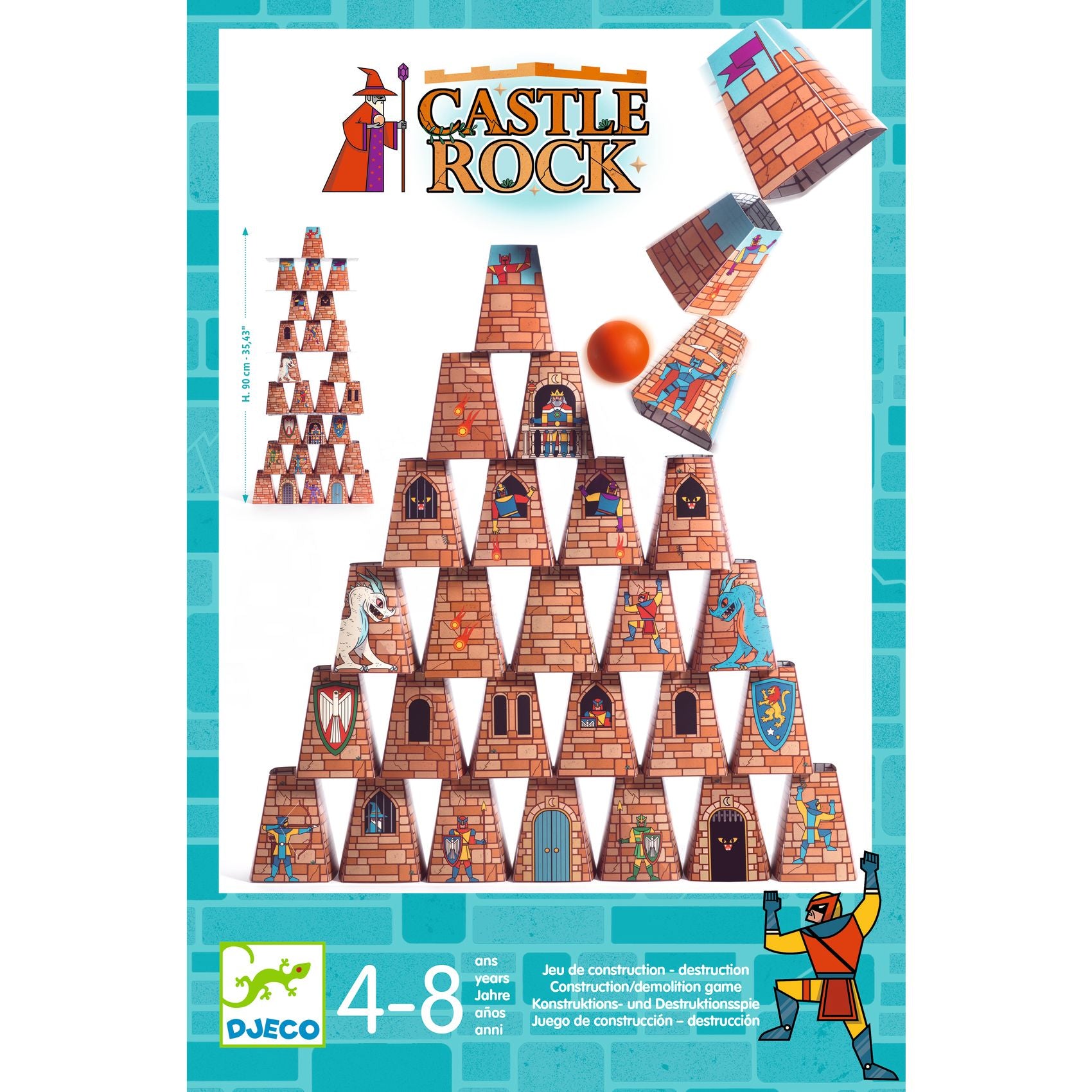 Castle Rock Djeco - packaging