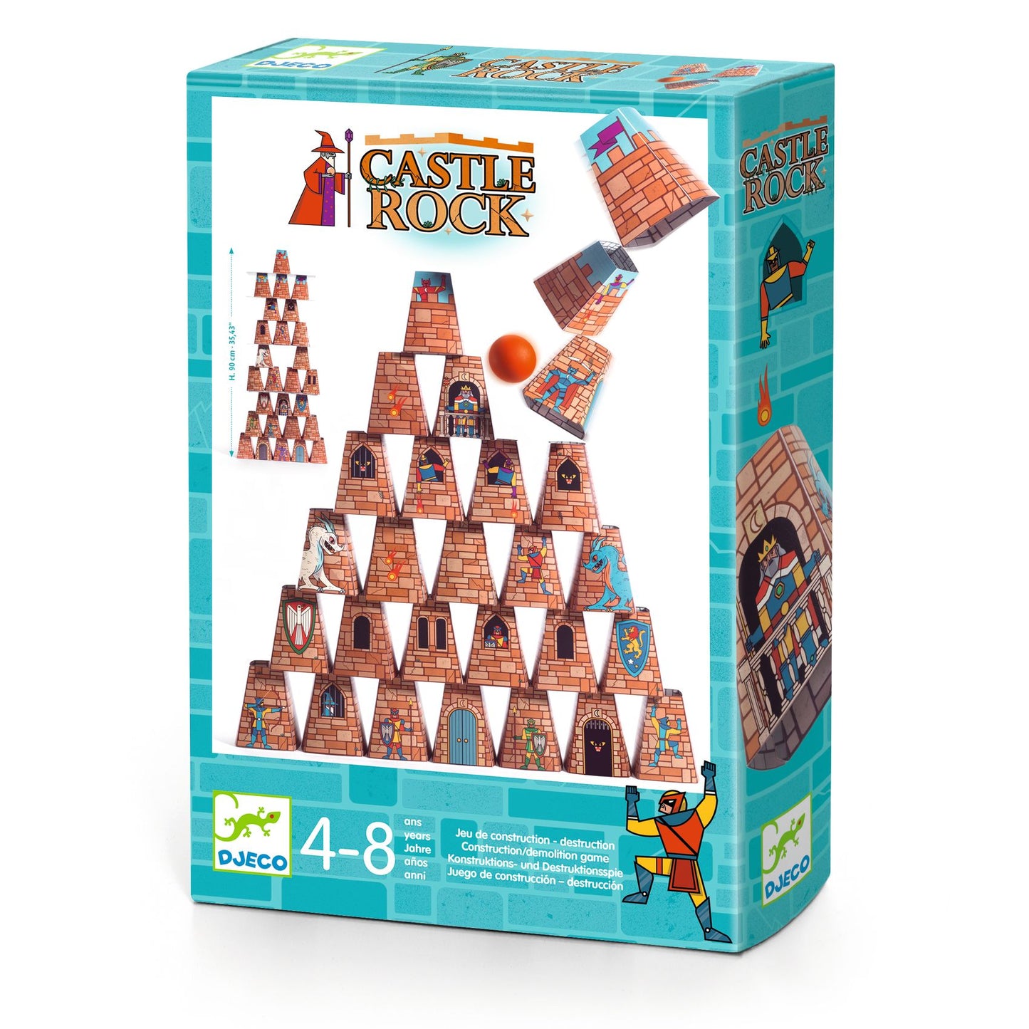 Jeu Castle Rock Djeco - boîte
