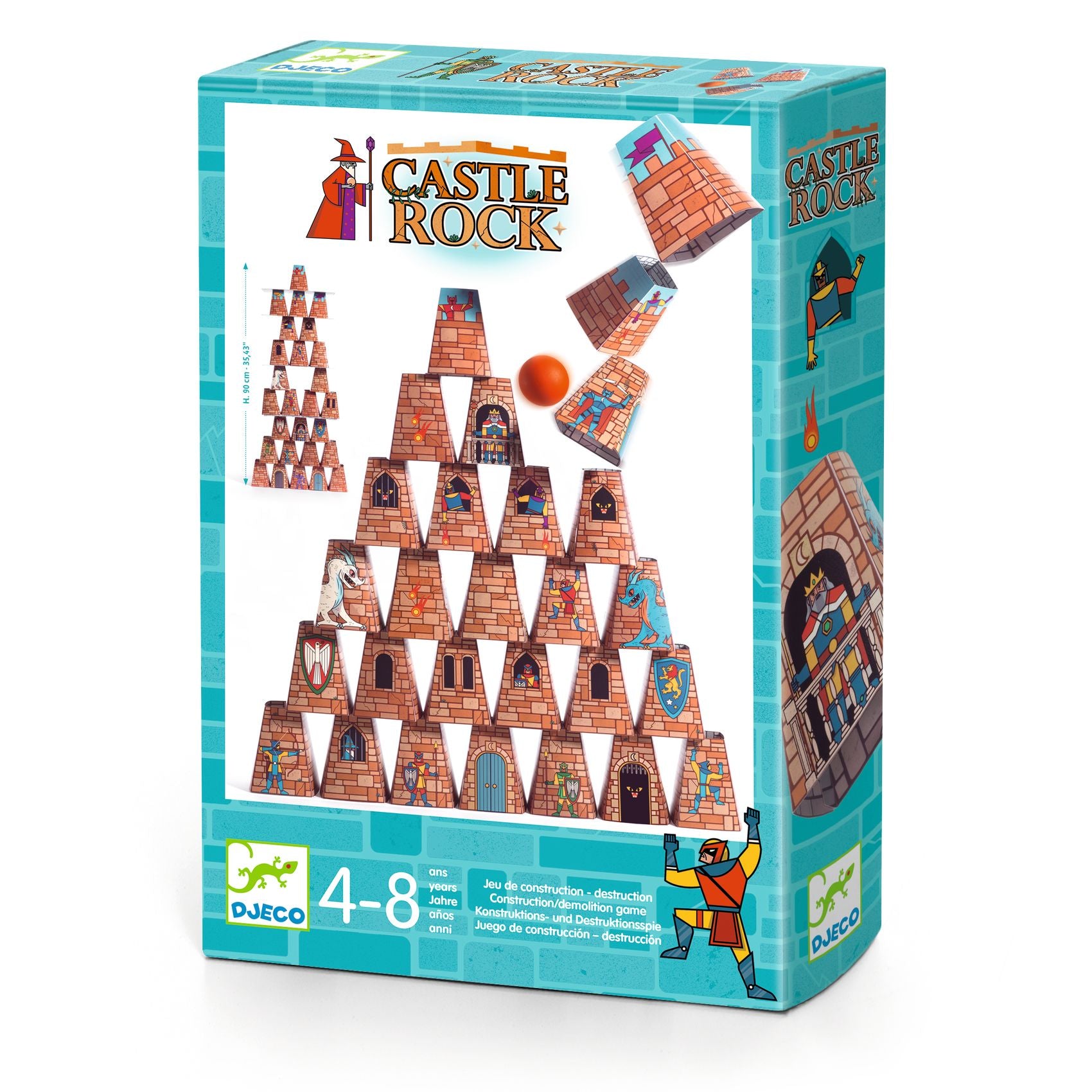 Jeu Castle Rock Djeco - boîte