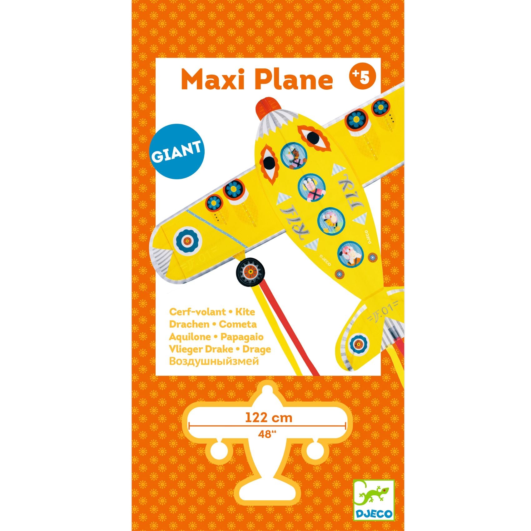 Maxi Plane Djeco - packaging
