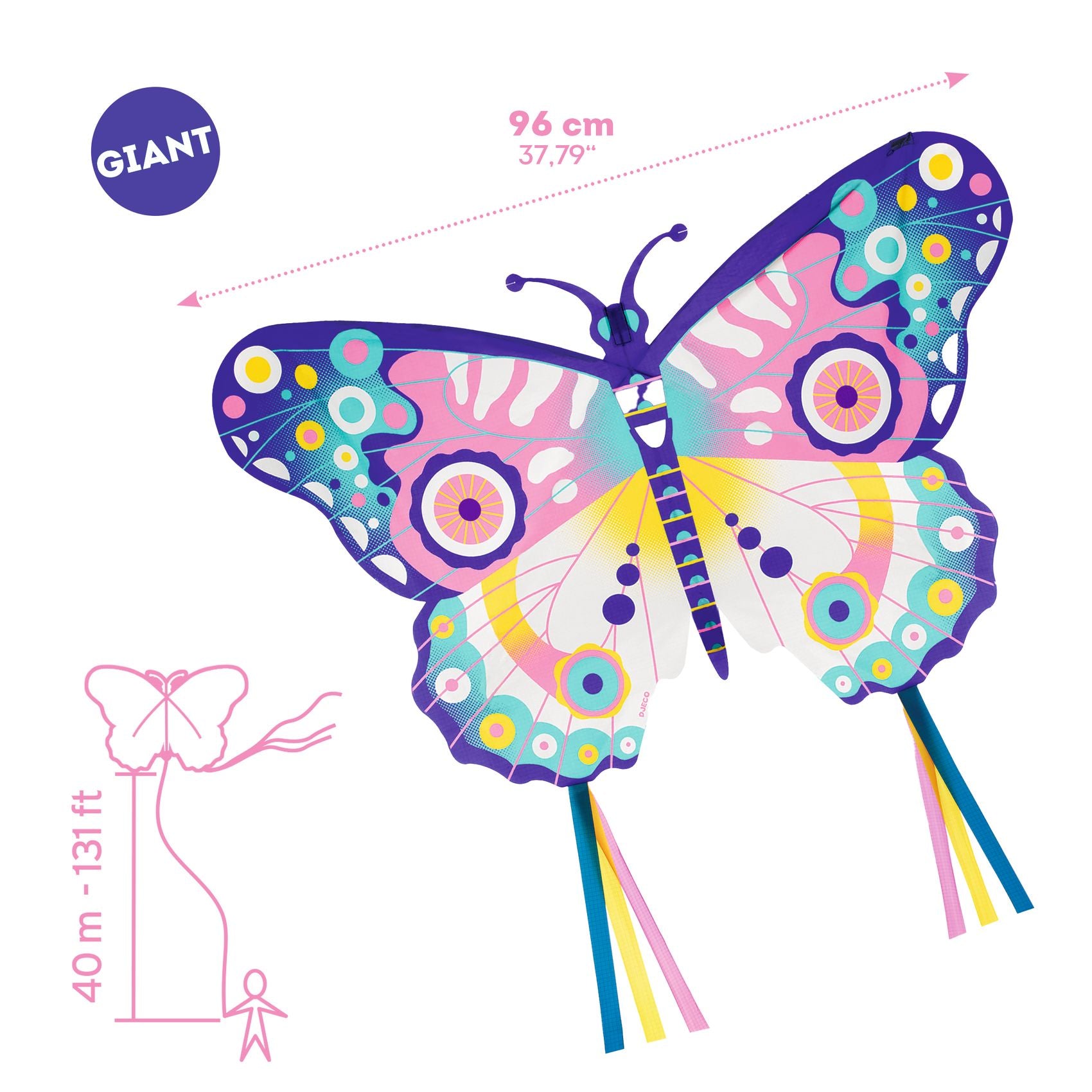 Maxi Butterfly Djeco - détail