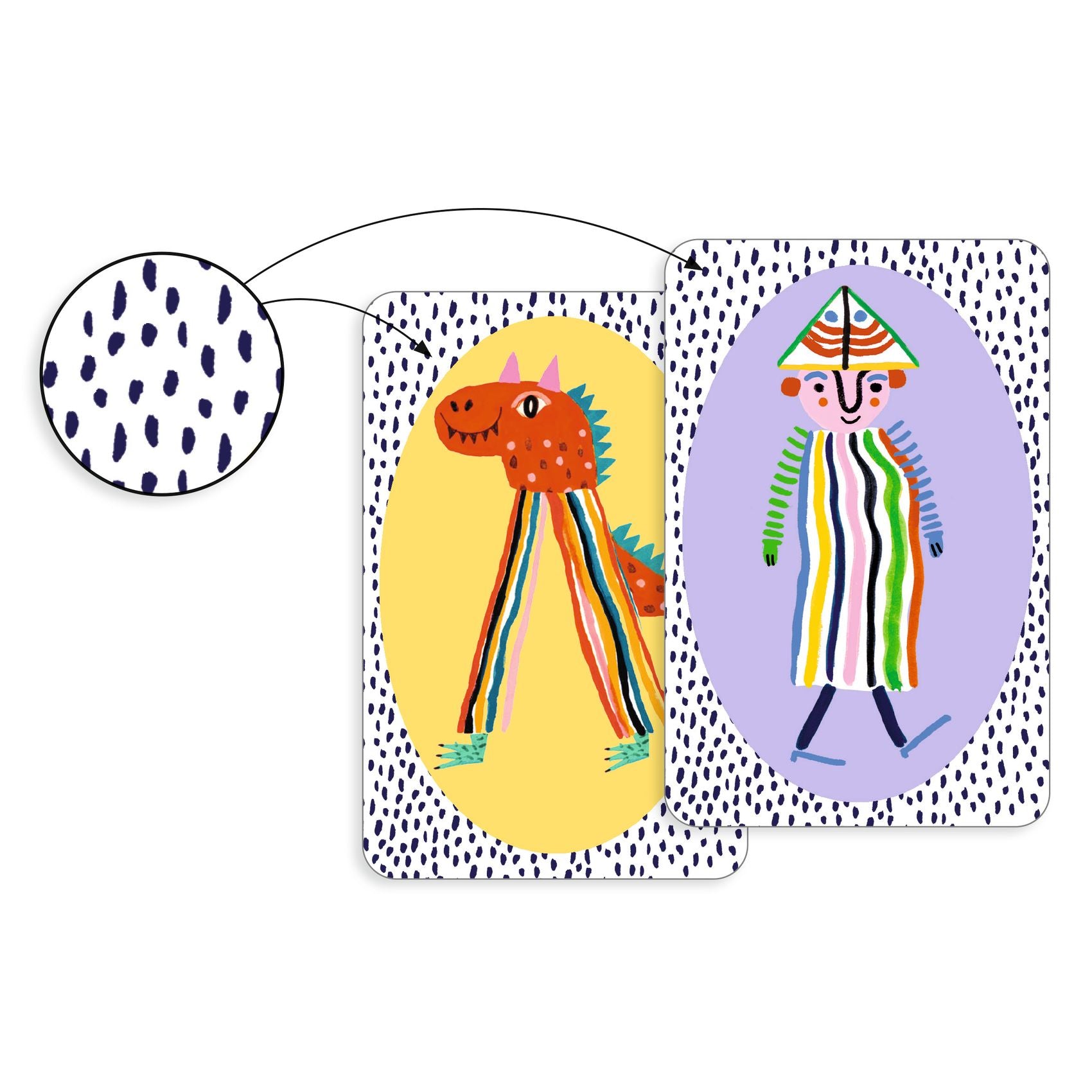 Speedy Crazy Djeco - cartes