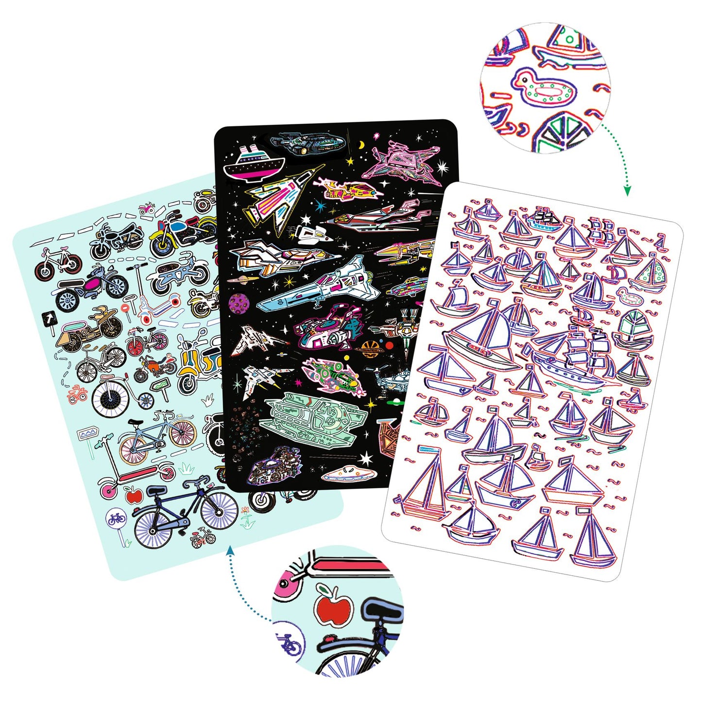 Myster Travel Djeco - cartes