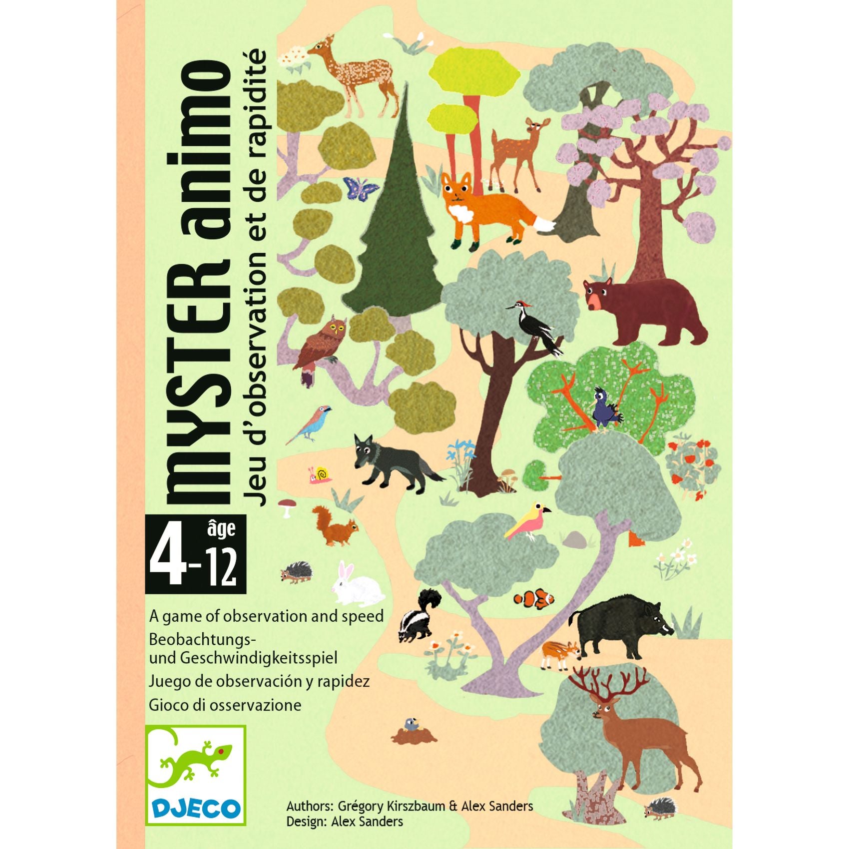 Myster Animo Djeco - packaging