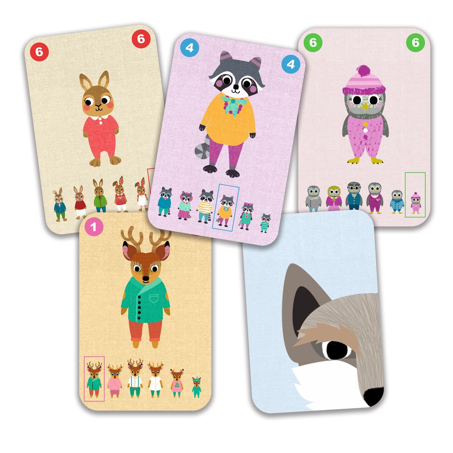 Familou Djeco - cartes