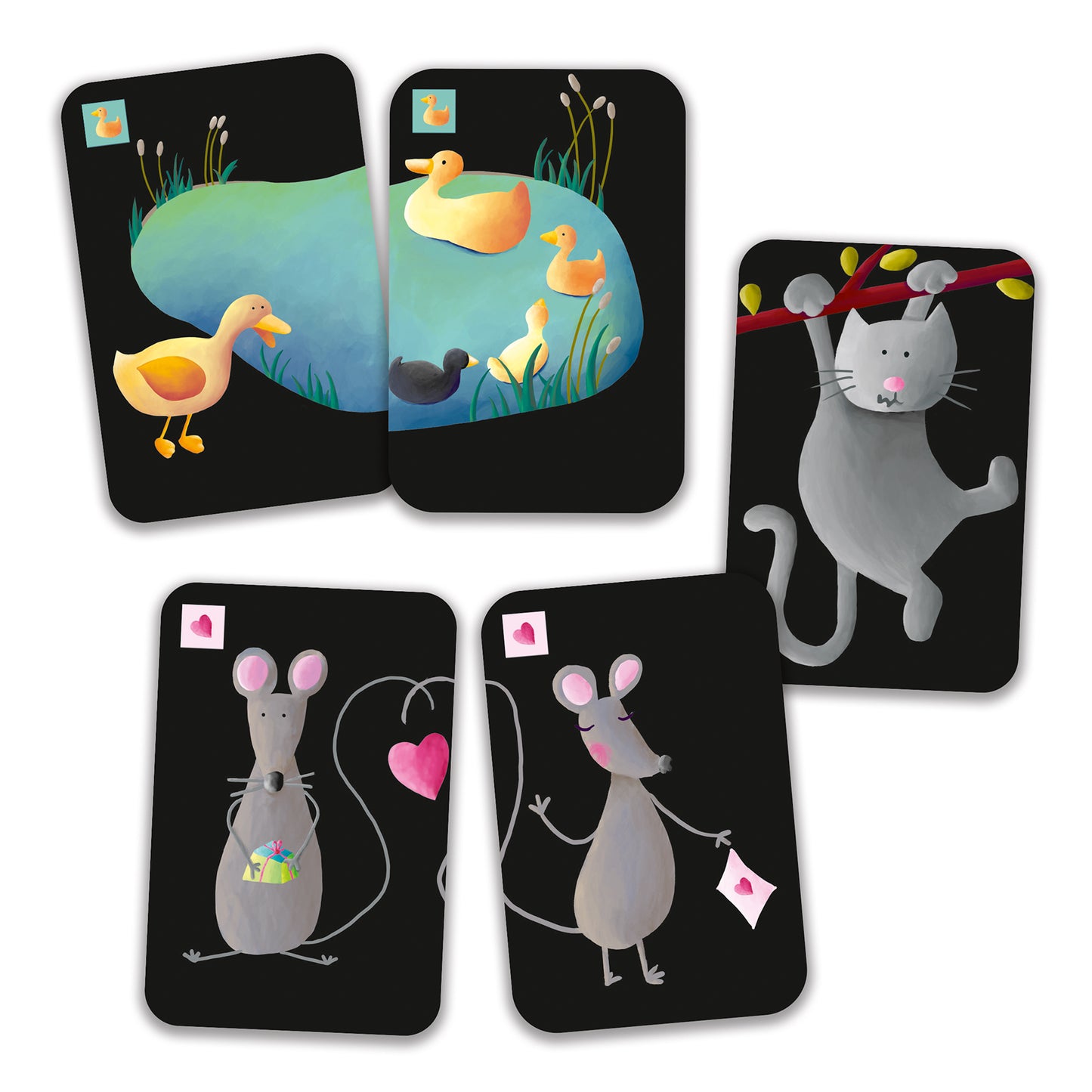 Mistigri Djeco - cartes