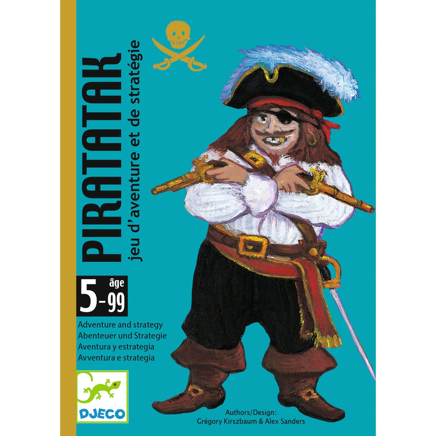 Piratatak Djeco - packaging