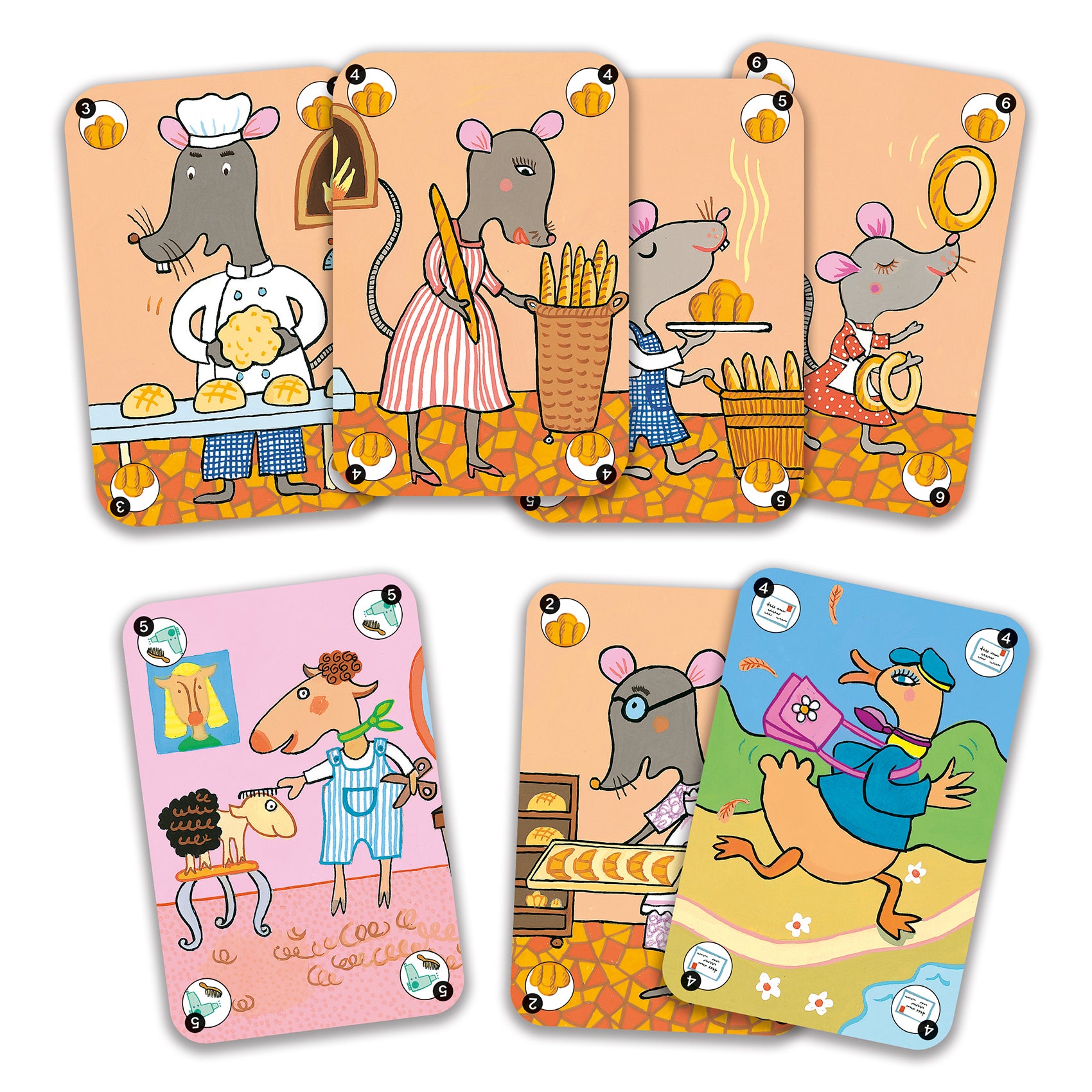 Happy Family Djeco - cartes