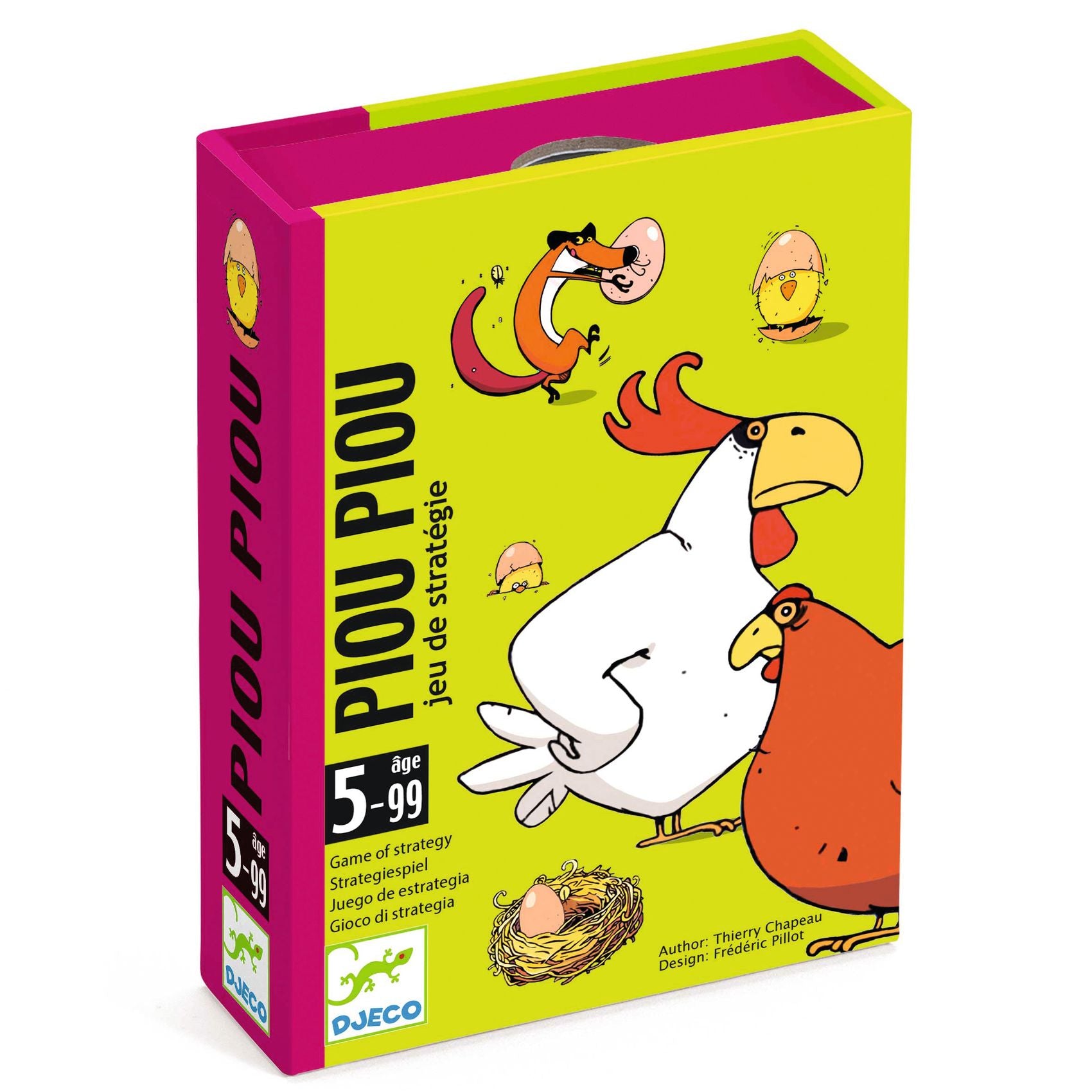 Jeu Piou Piou Djeco - boîte