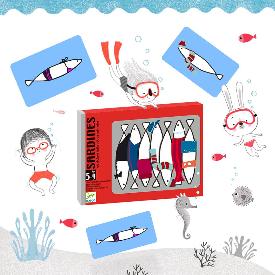 Sardines Djeco - ambiance