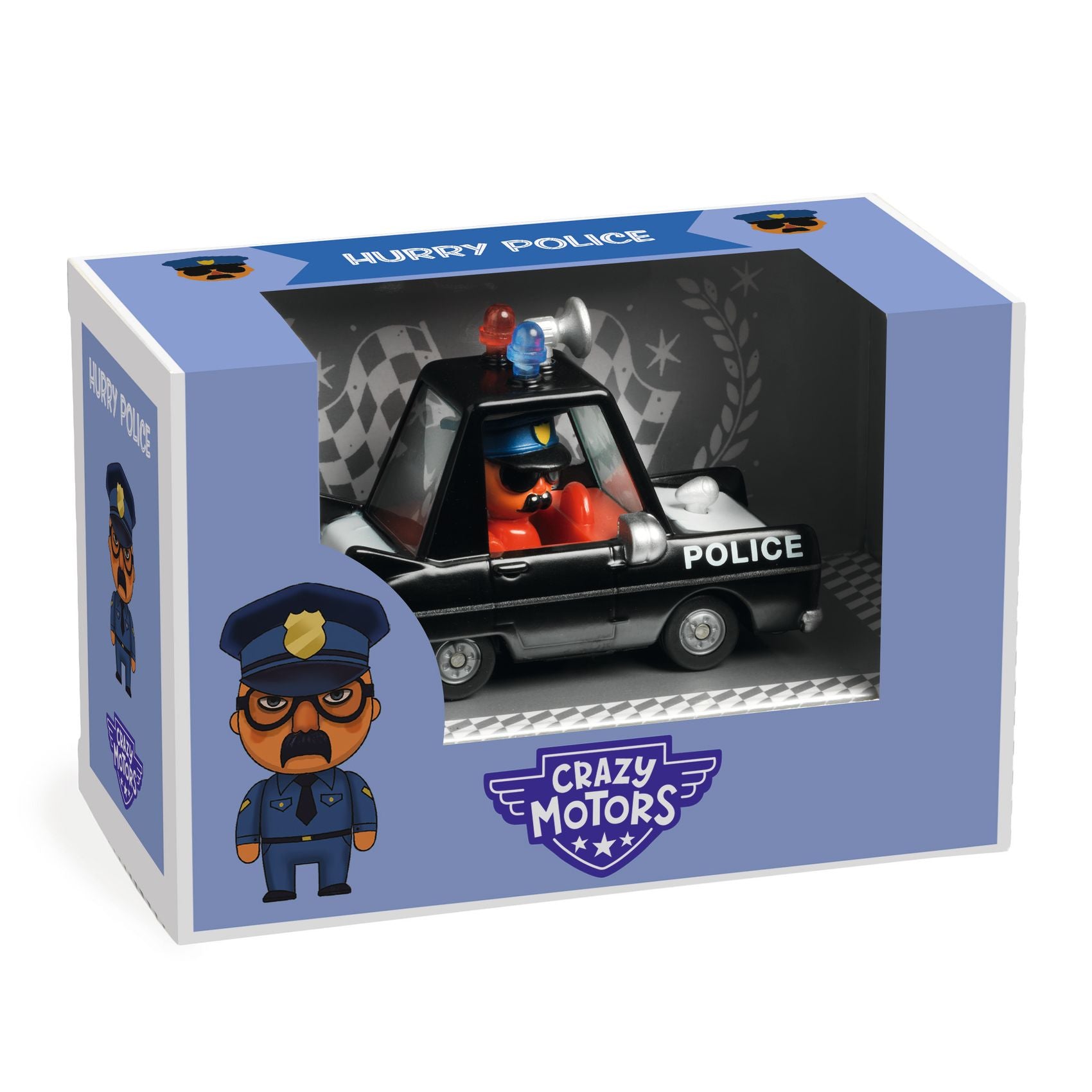 Hurry Police Djeco - packaging