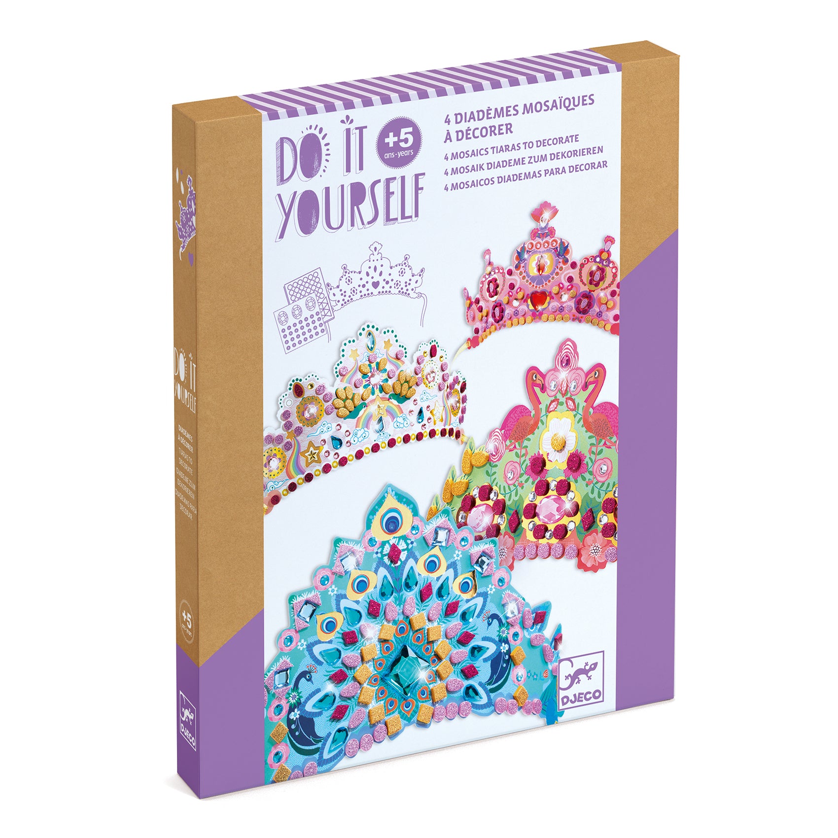 Diadèmes Comme une princesse Djeco - boîte