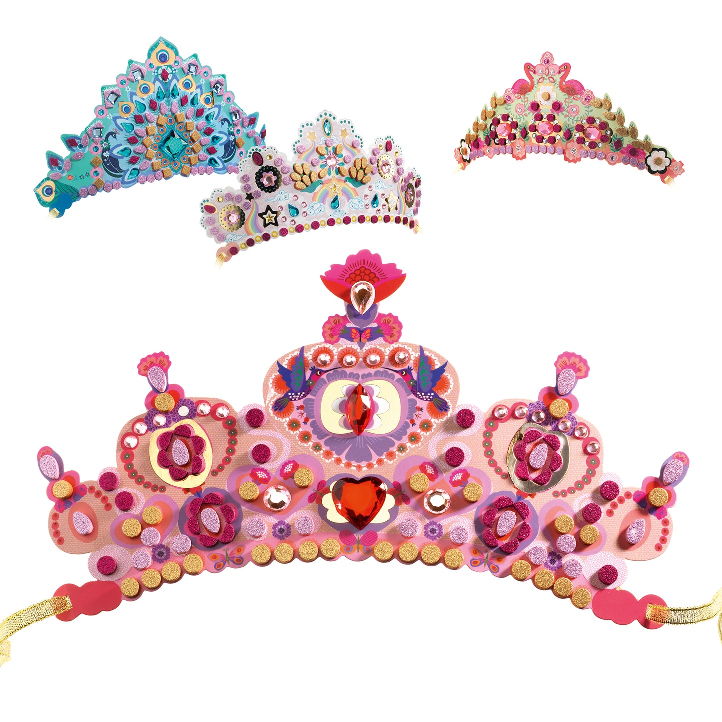 Diadèmes Comme une princesse Djeco - diadèmes
