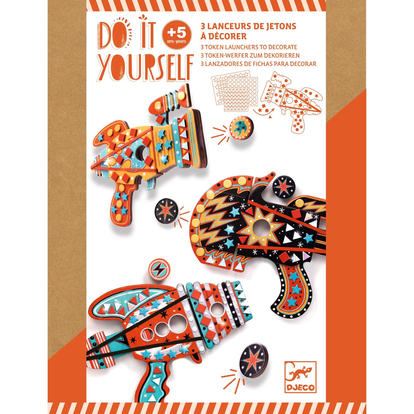 Lance-jetons Kosmik Djeco - packaging