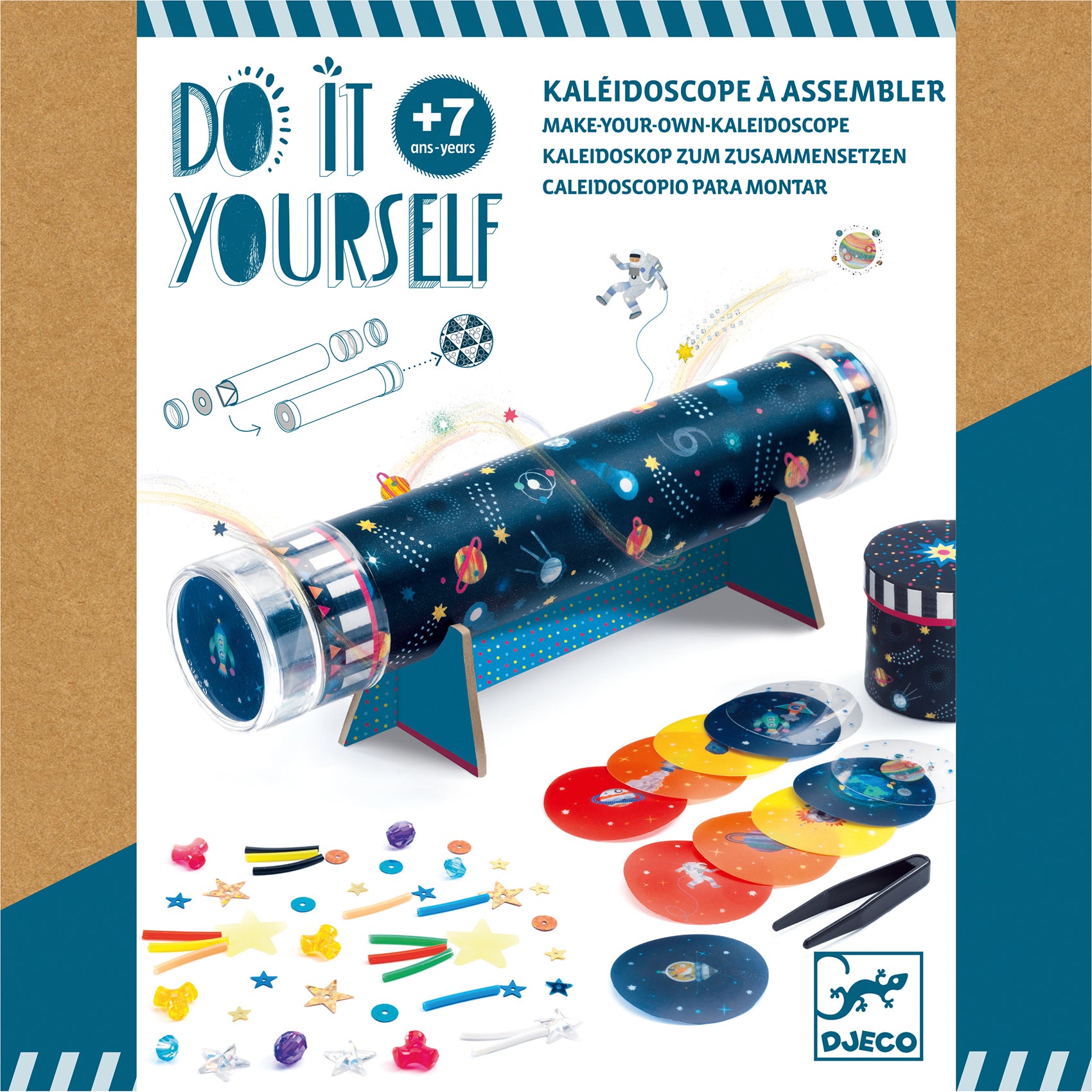 Kaléidoscope Immersion spatiale Djeco - packaging