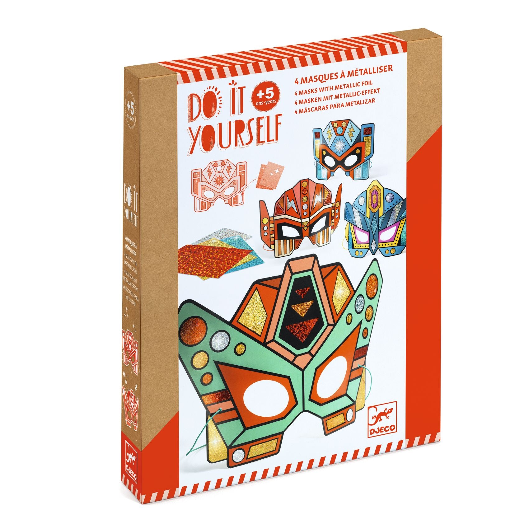 Masques Super Robots Djeco - boîte