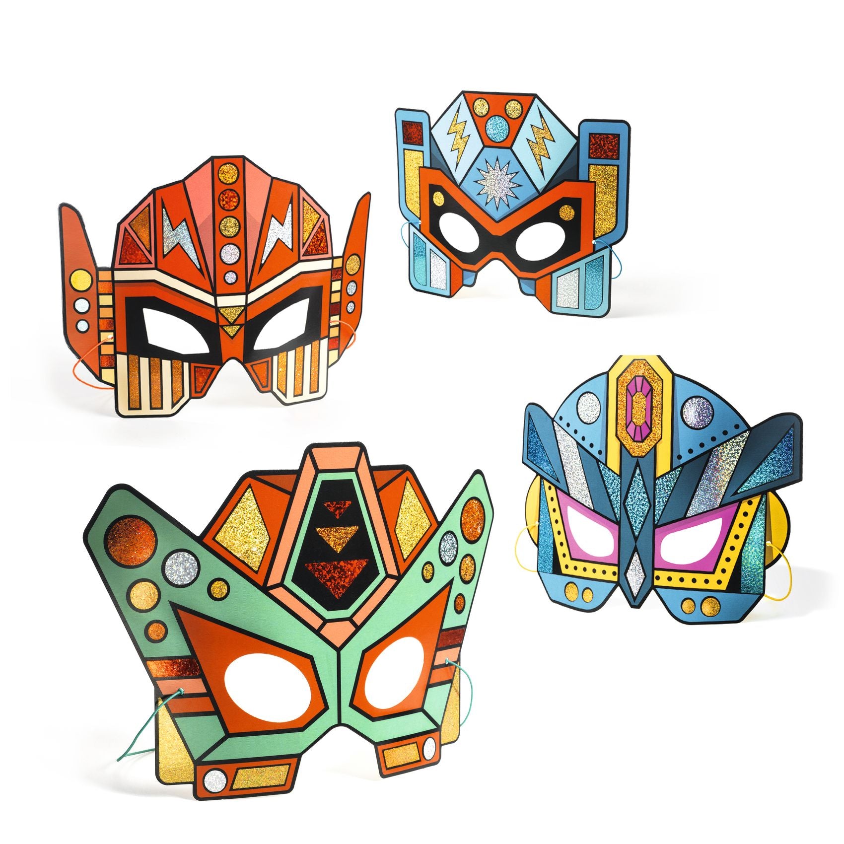 Masques Super Robots Djeco - masques