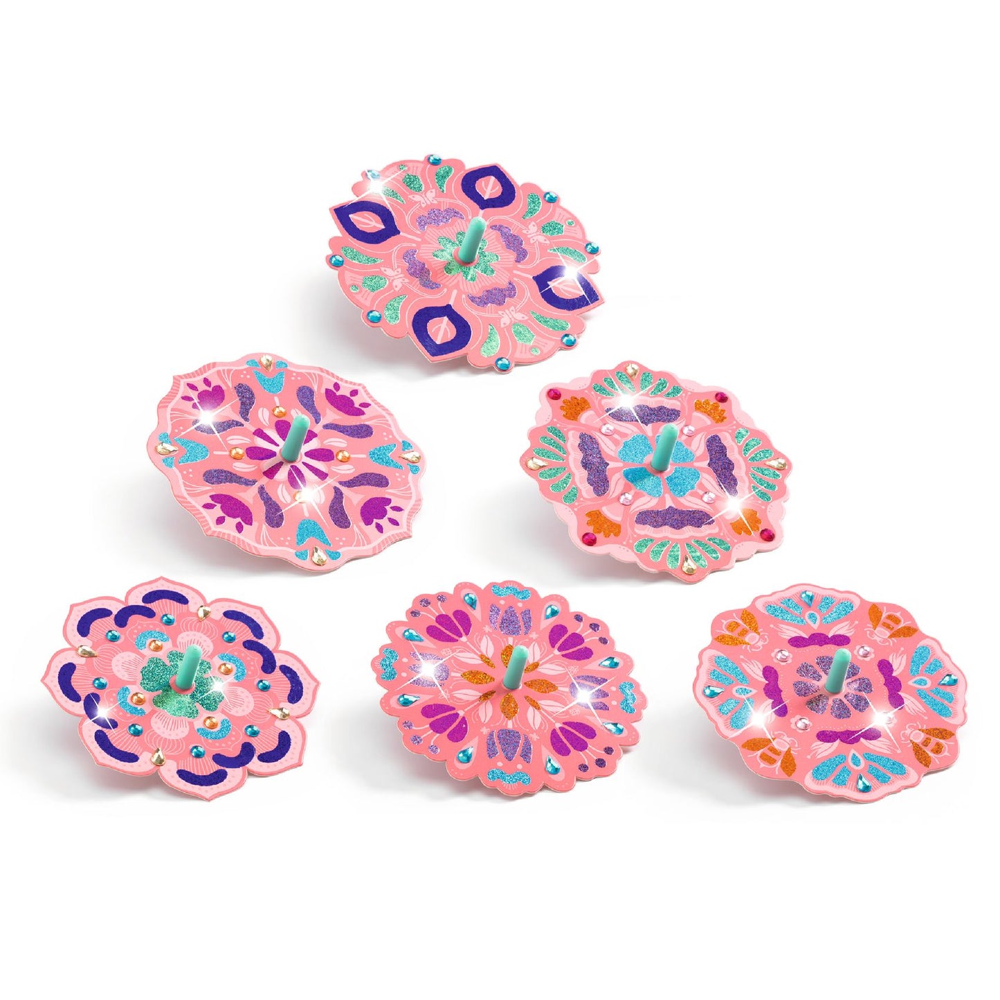 Toupies Flower Power Djeco - toupies