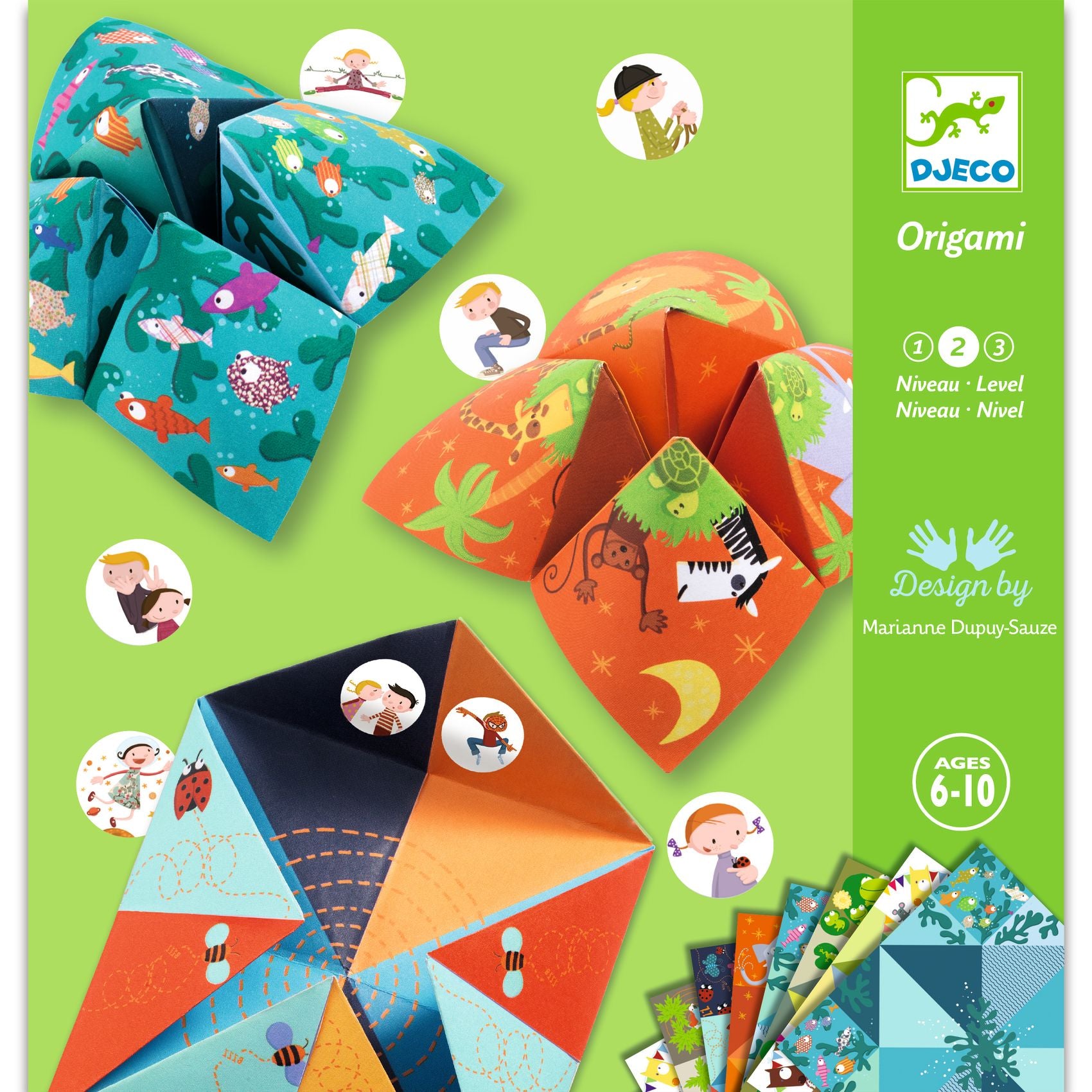 Cocottes à gages Animaux Djeco - pochette