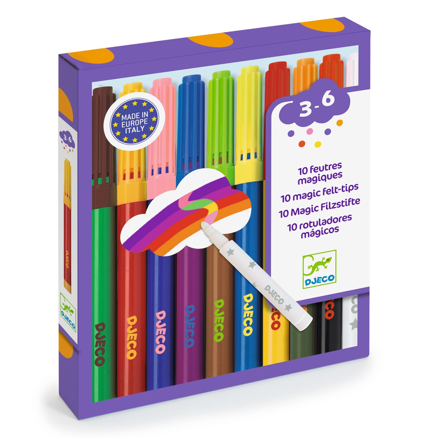 Feutres magiques Djeco - packaging