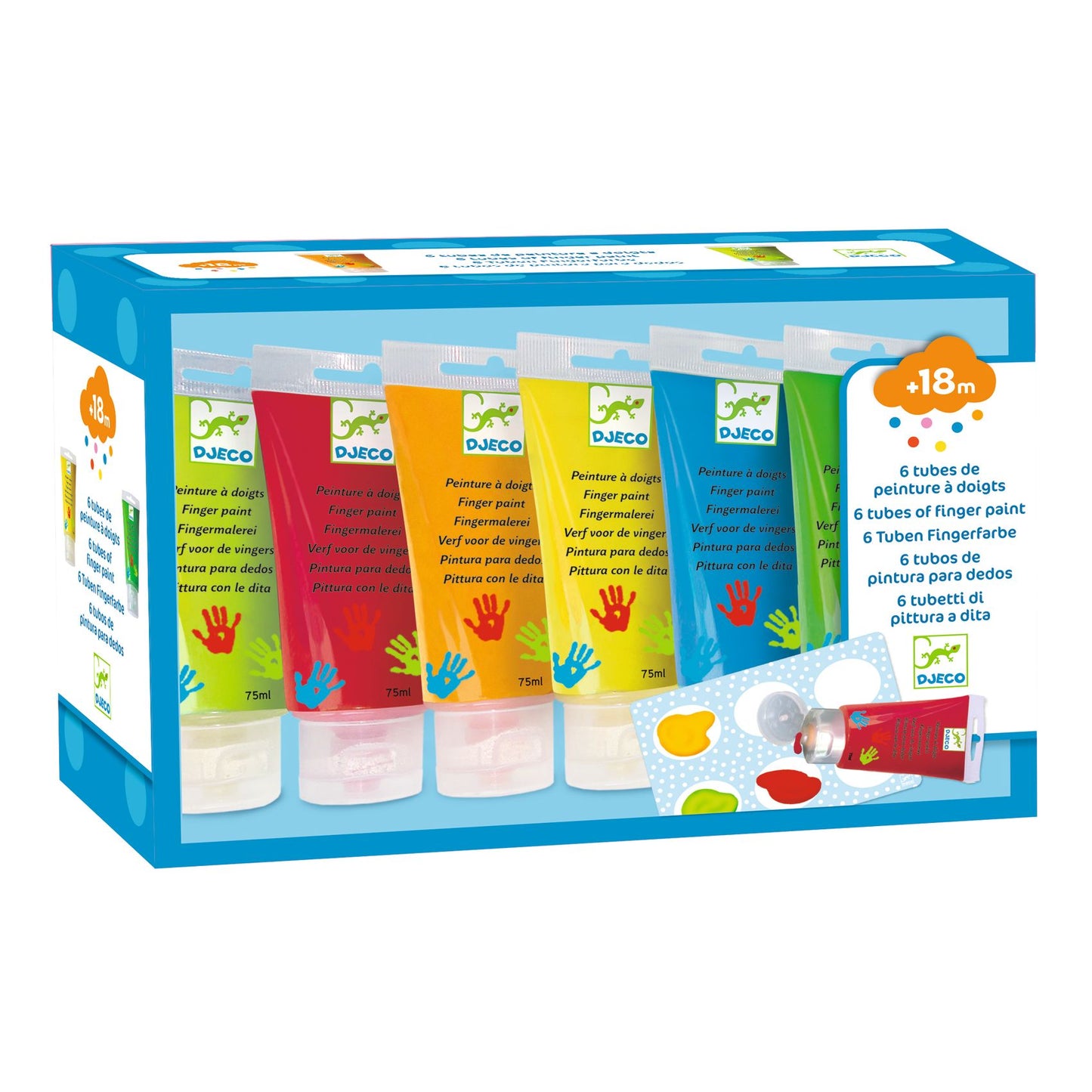 Peinture à doigts Djeco - packaging