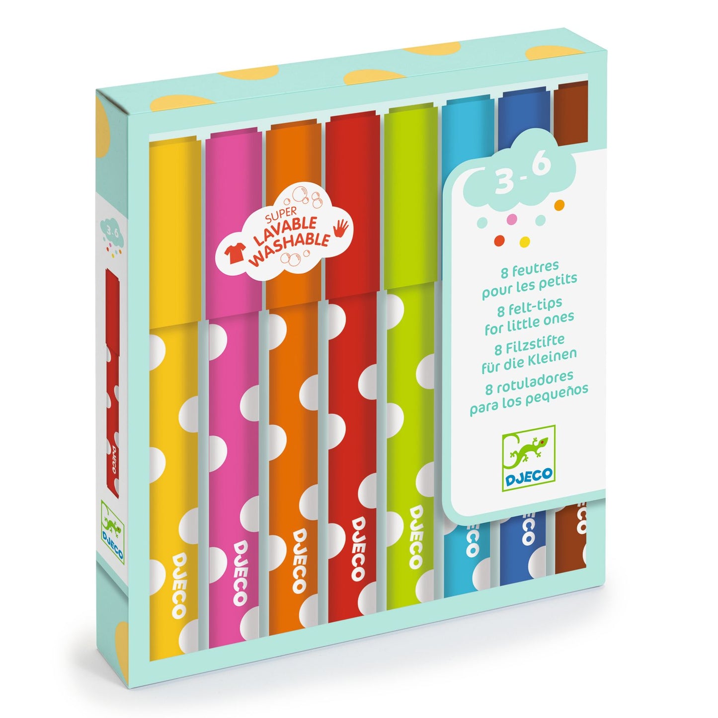 Feutres pour les petits Djeco - packaging