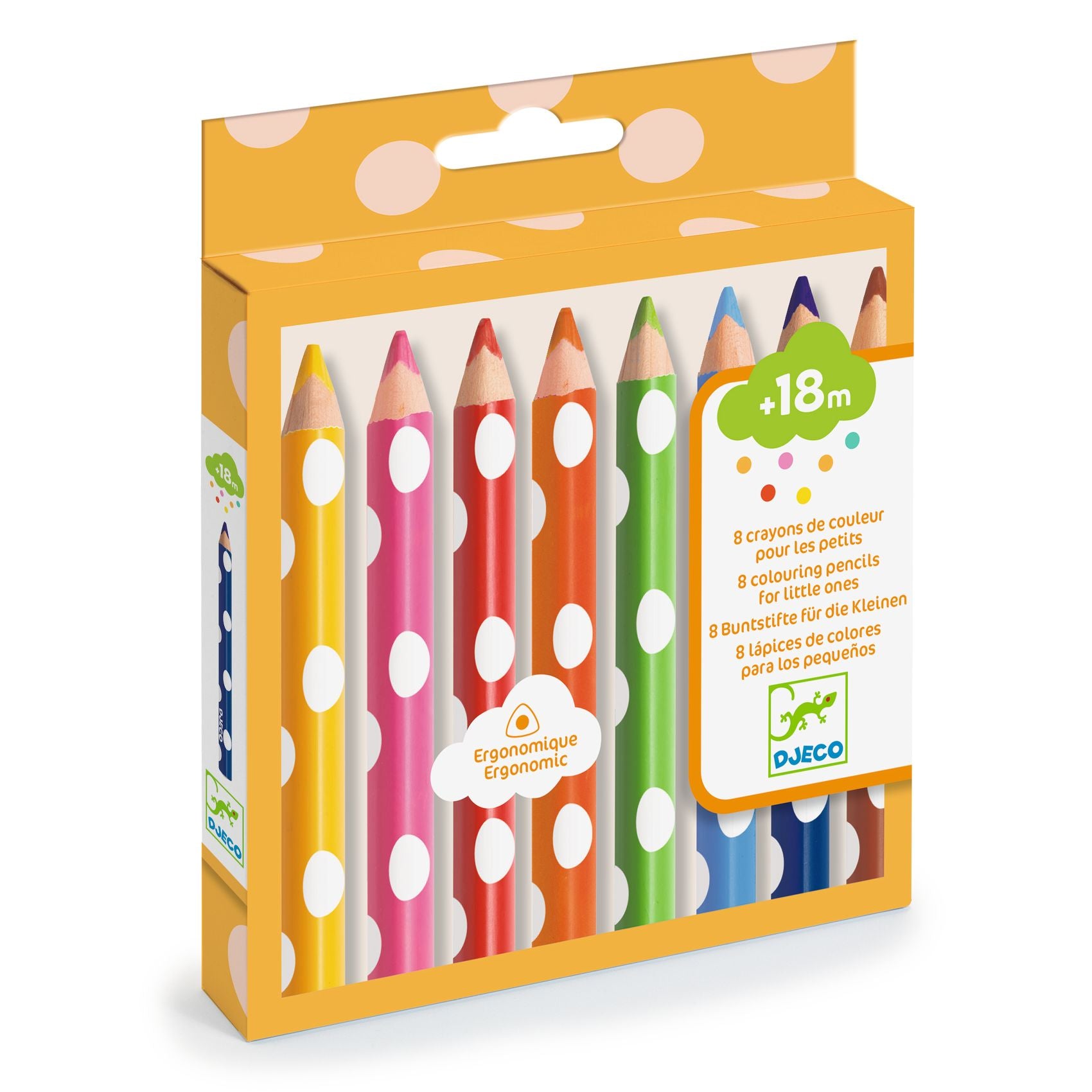 Crayons pour les petits Djeco - packaging