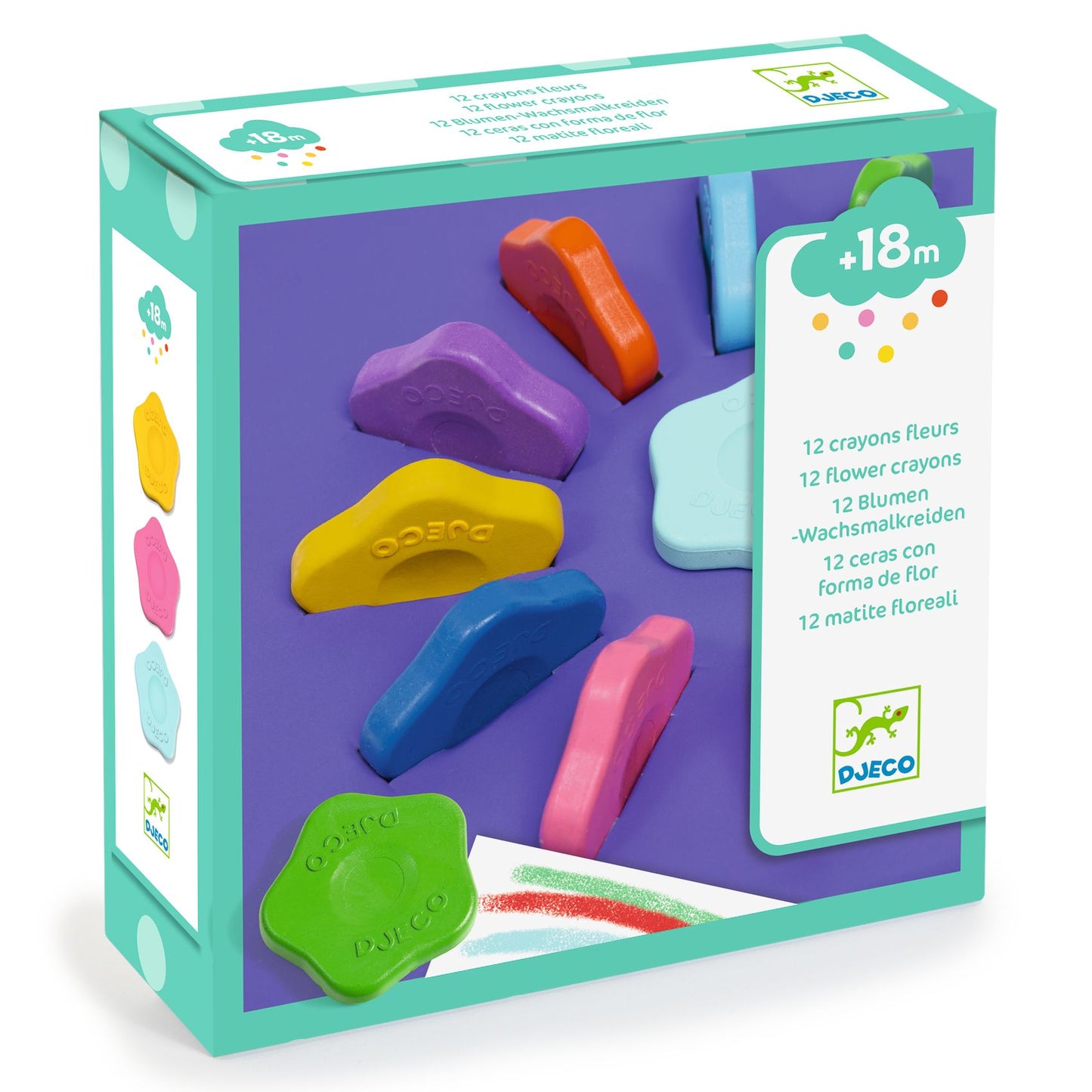 Crayons fleurs Djeco - packaging