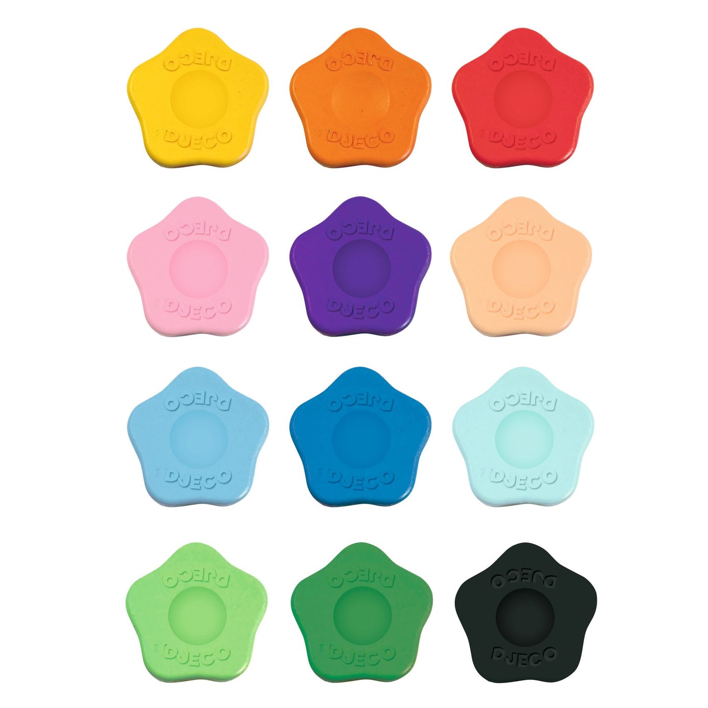 Crayons fleurs Djeco - détail
