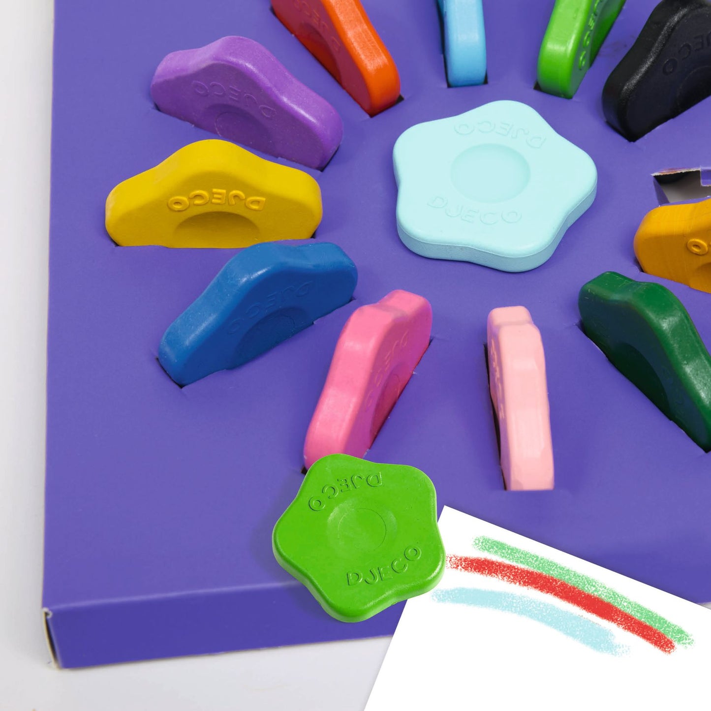 Crayons fleurs Djeco - utilisation