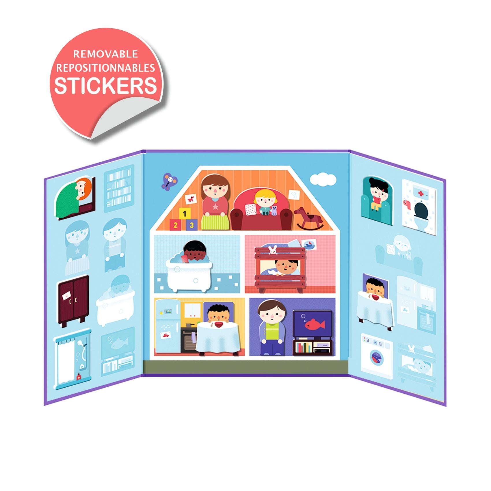 Stickers La maison Djeco - décor