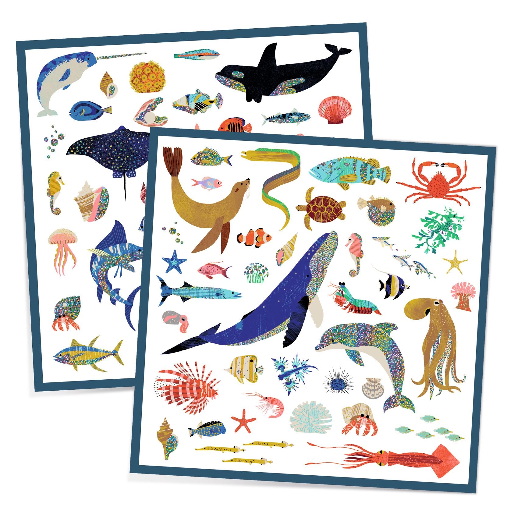 Stickers Océan Djeco - planches
