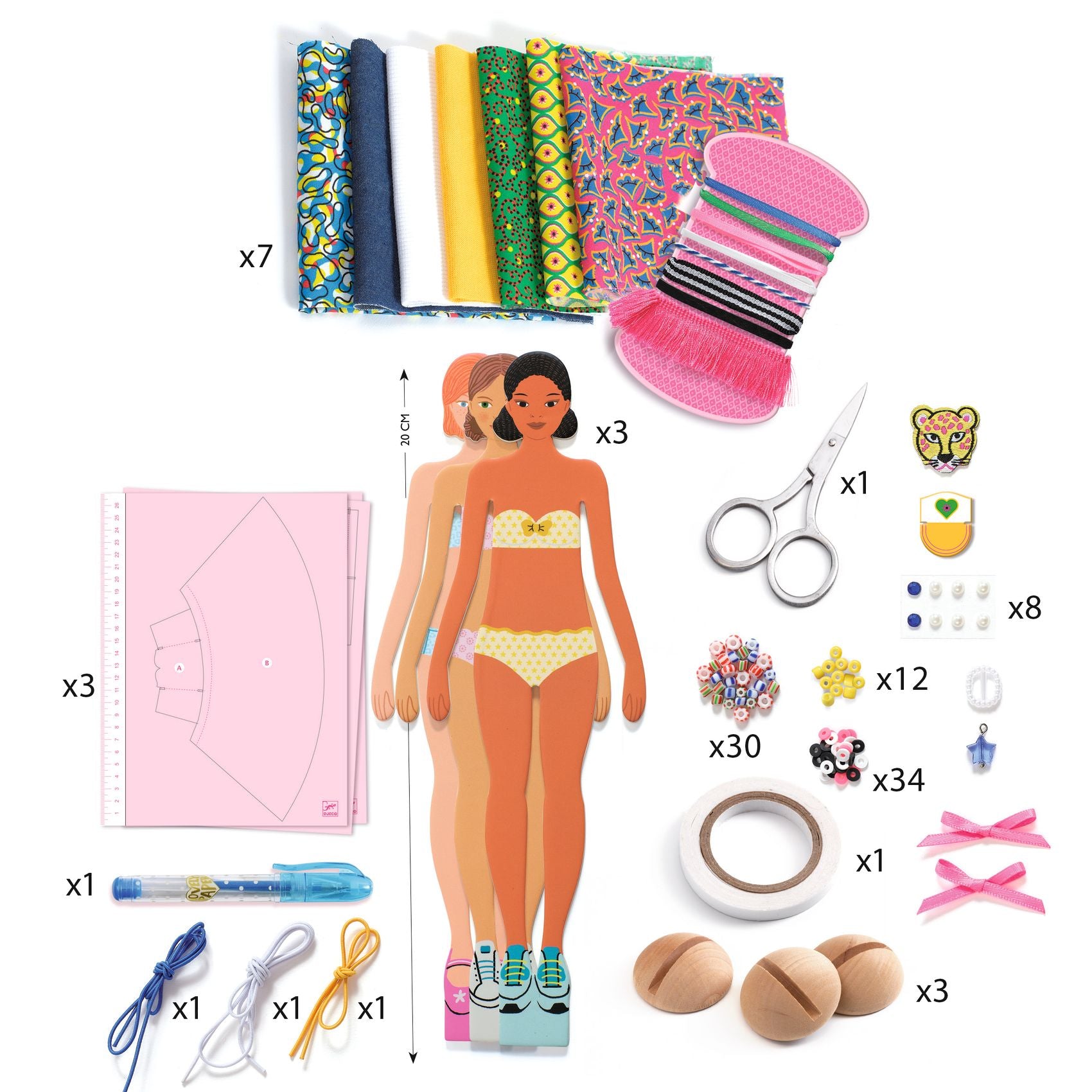 La Mode Wax Djeco - détail