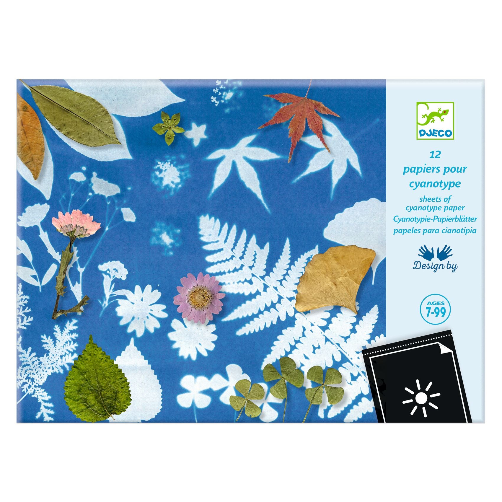 Papier pour cyanotype Djeco - packaging