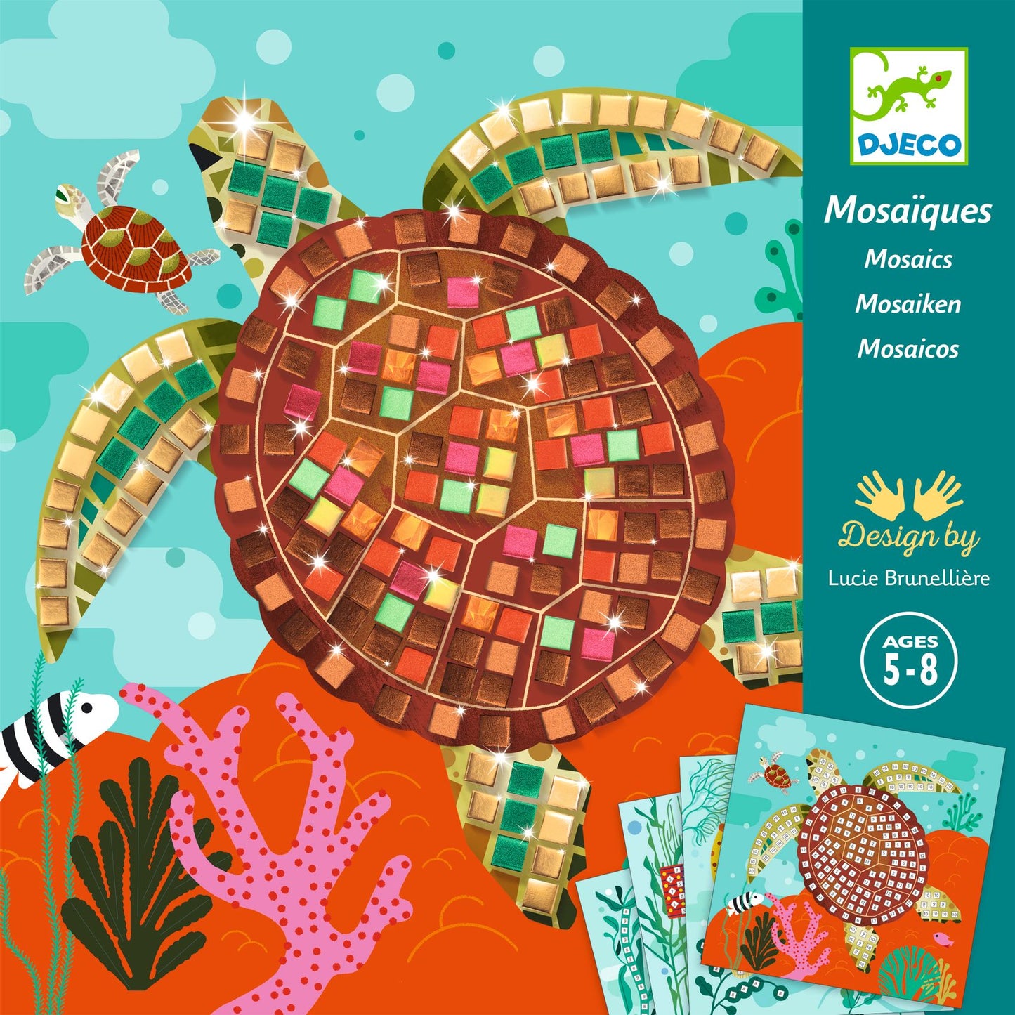 Mosaïque Caraïbes Djeco - packaging