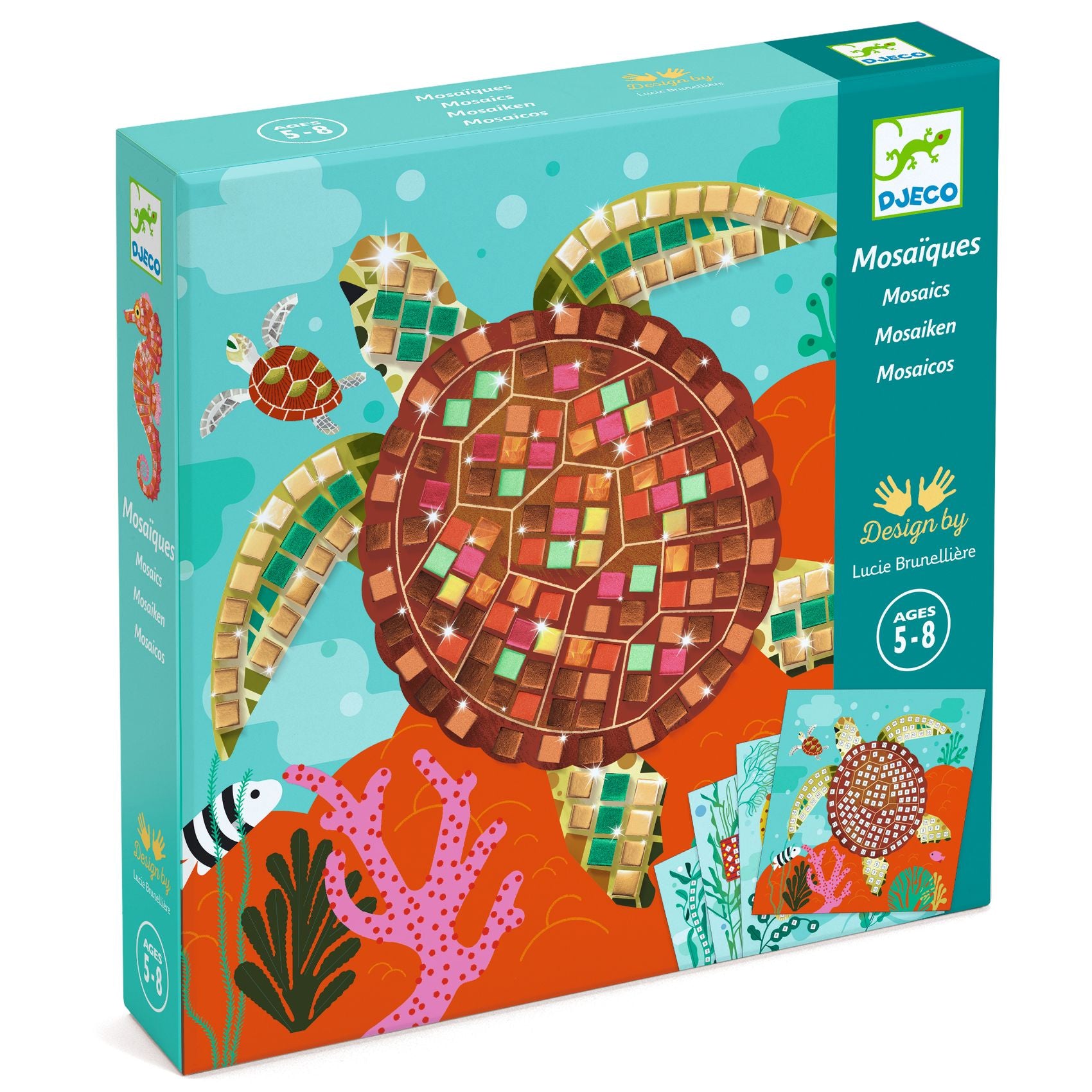 Coffret mosaïque Caraïbes Djeco - boîte