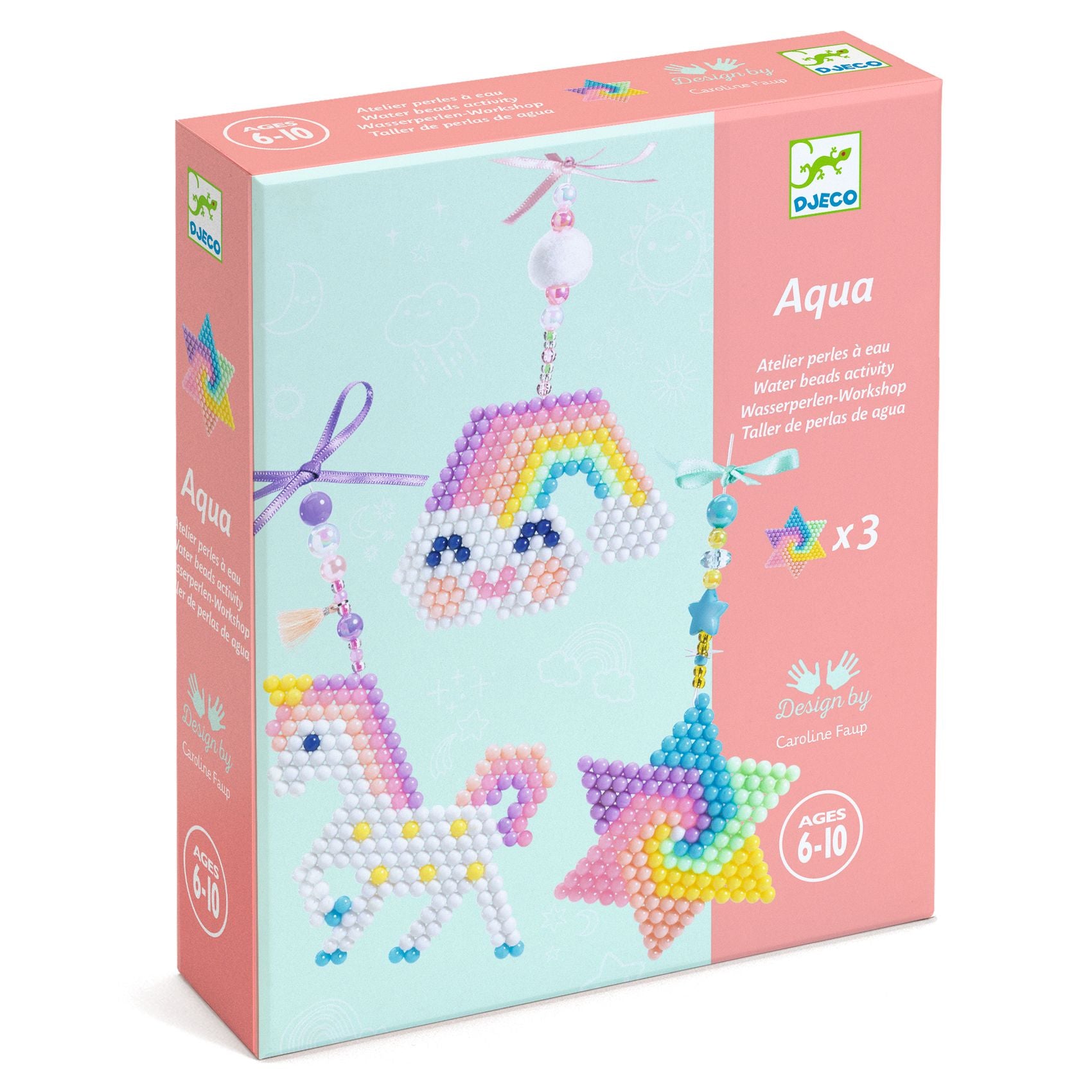 Kit billes à eau Arc-en-ciel Djeco - boîte