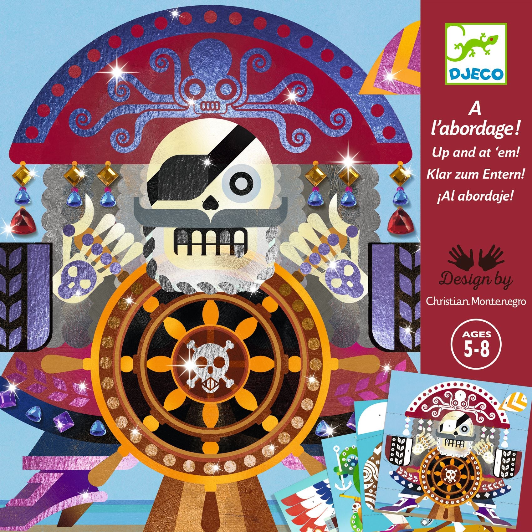 À l'abordage Djeco - packaging