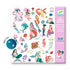 Stickers Scintillantes Sirènes Djeco - packaging