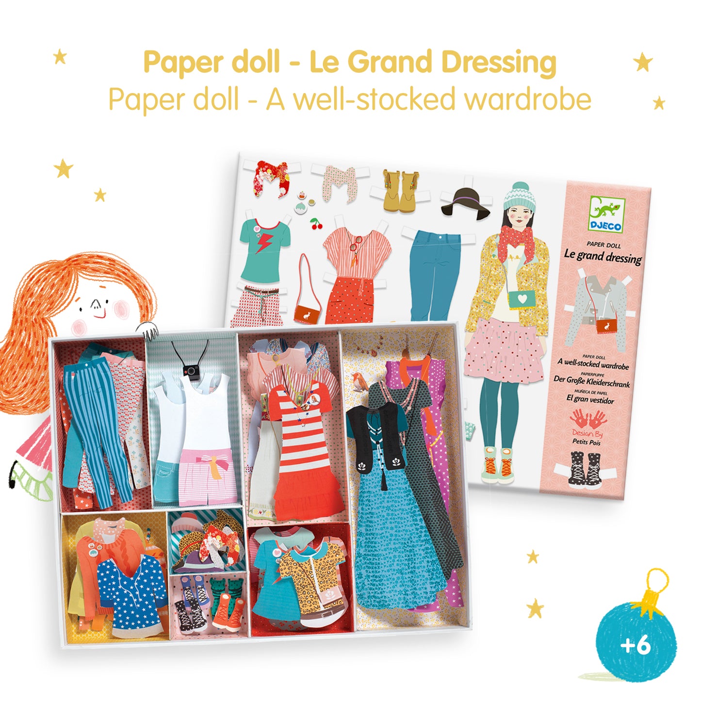 Le grand dressing Djeco - ambiance