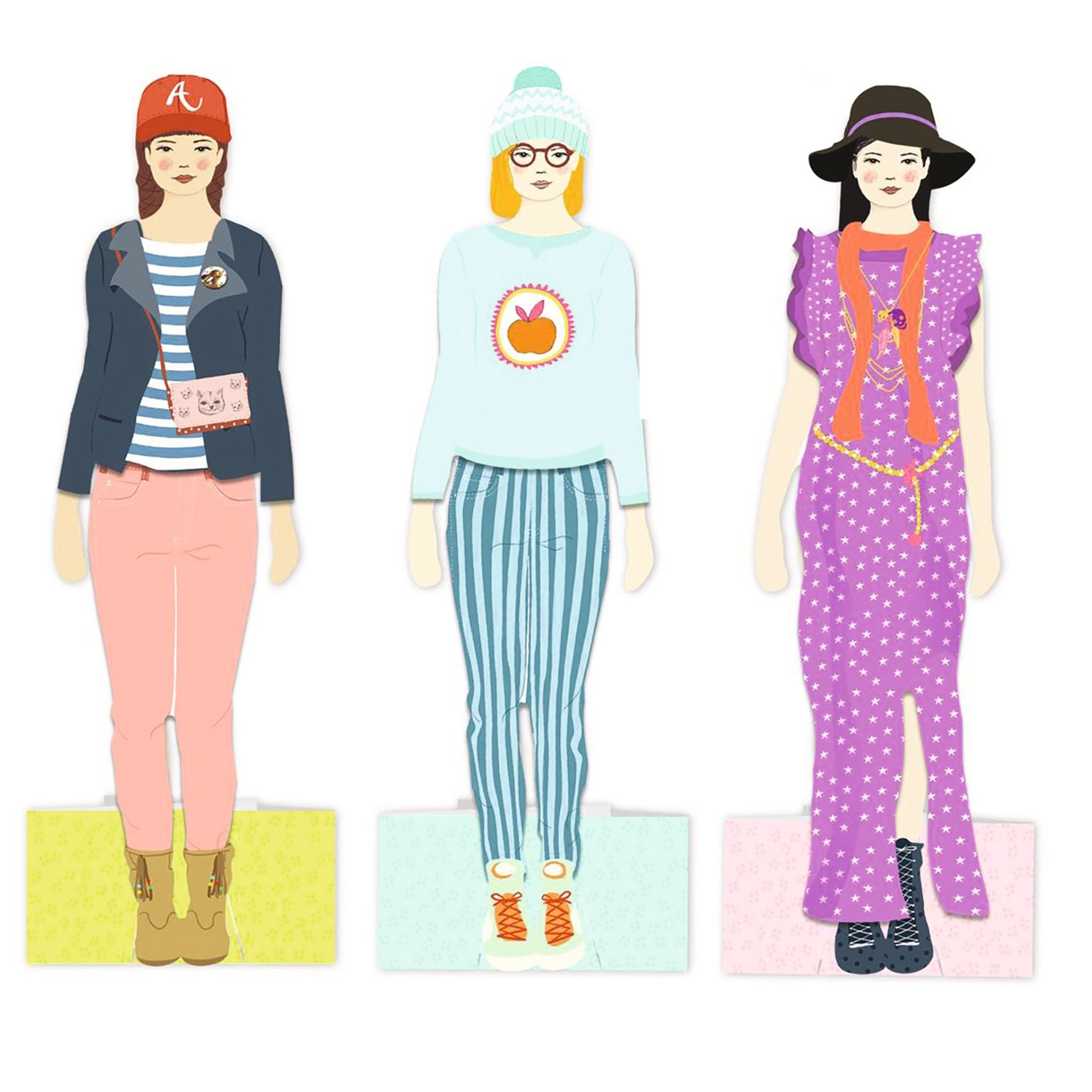 Le grand dressing Djeco - contenu