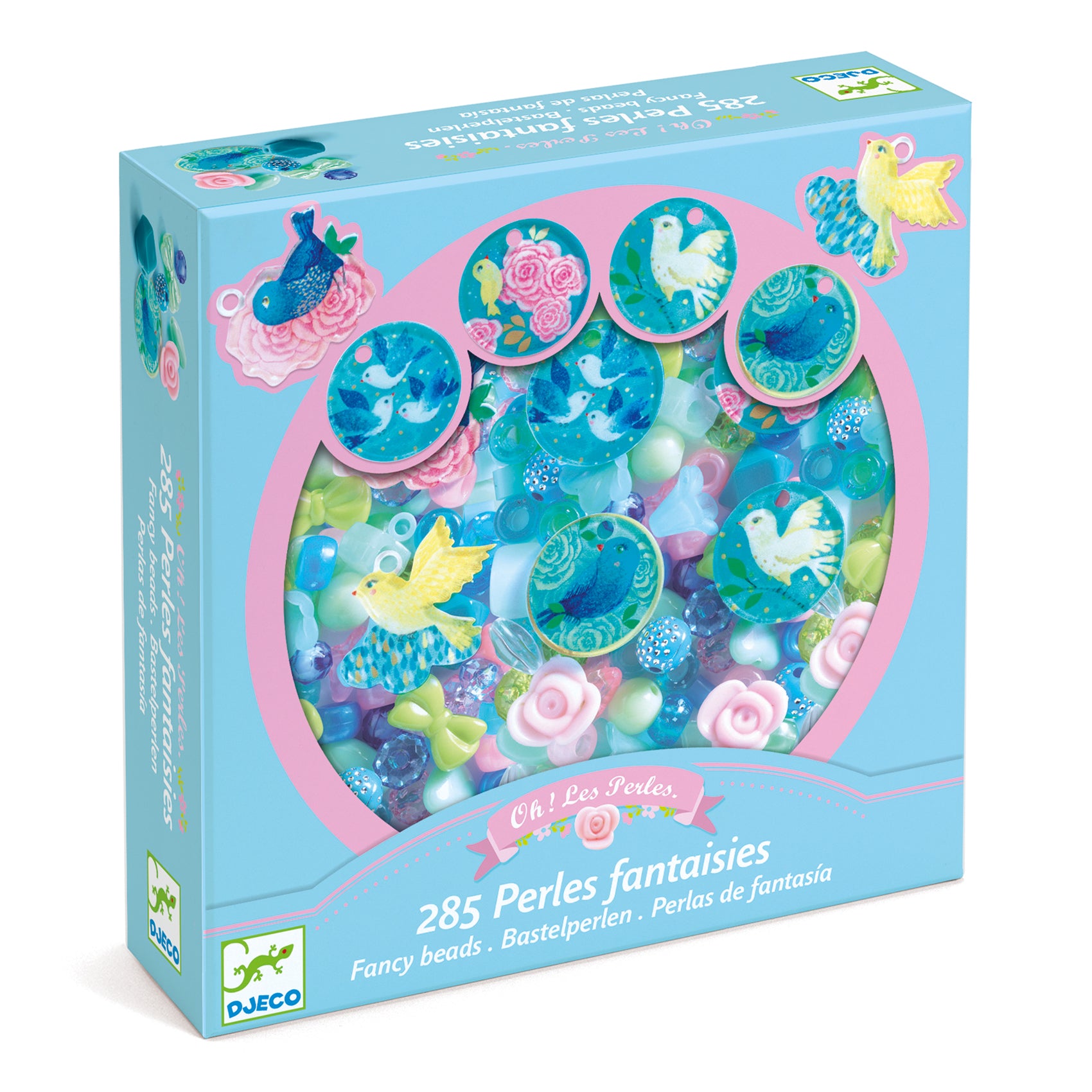 Perles Oiseaux Djeco - packaging