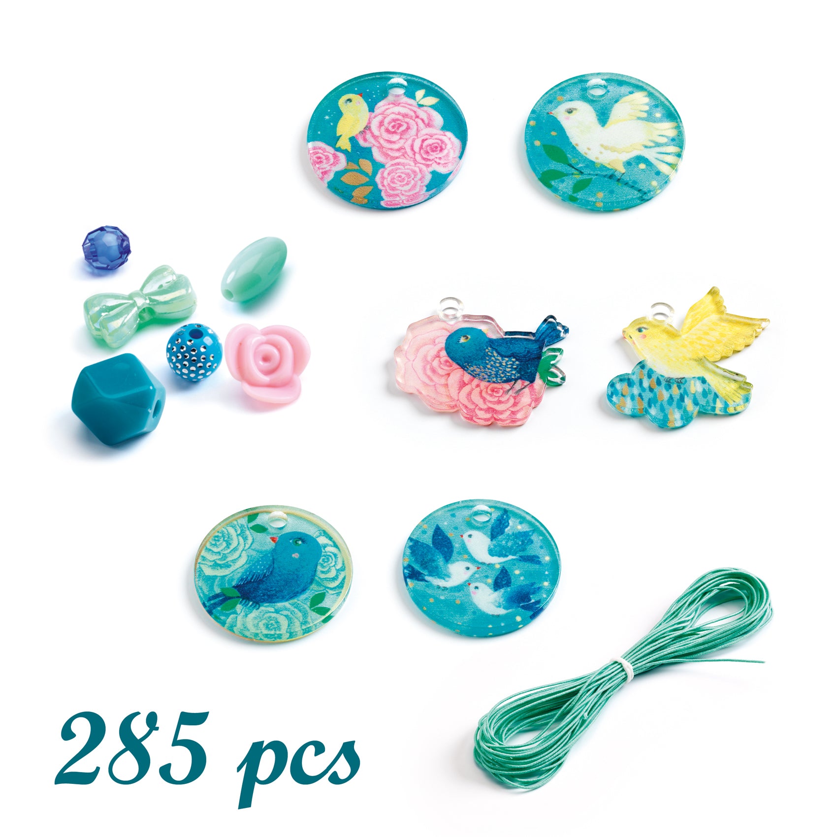 Perles Oiseaux Djeco - bijoux