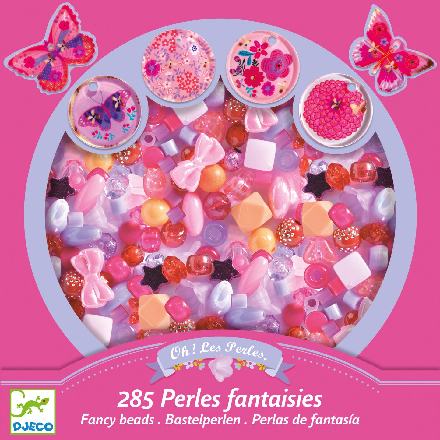 Perles Papillons Djeco - packaging